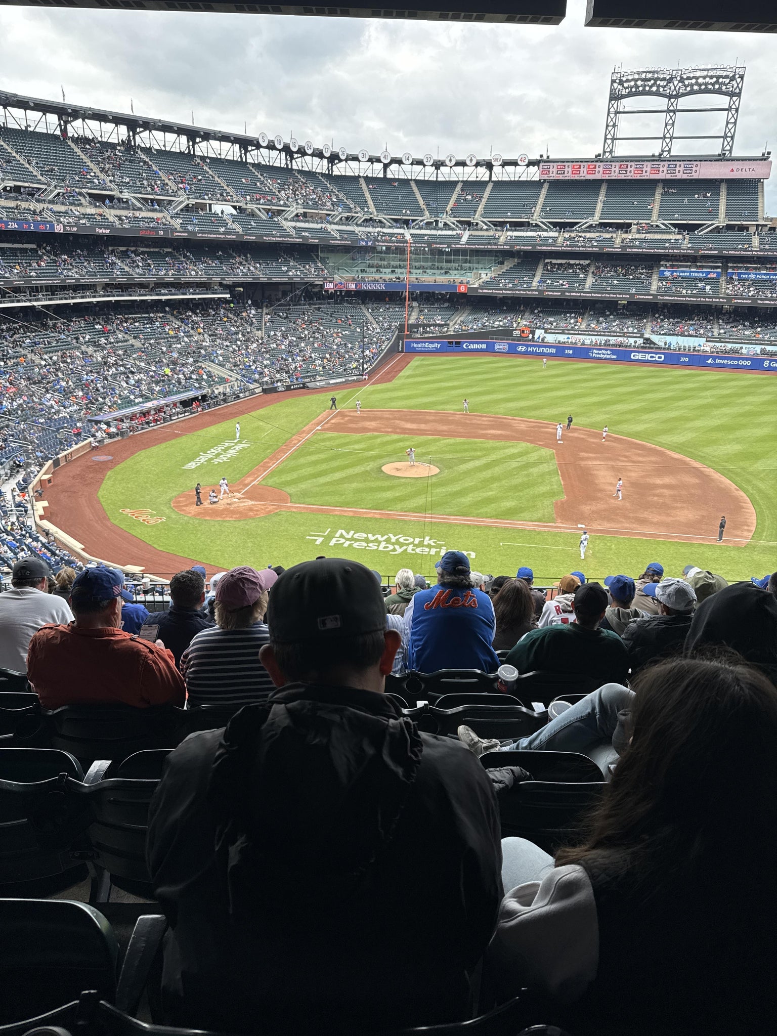 Real Fan View taken from Section 312 at Citi Field by Amanda T