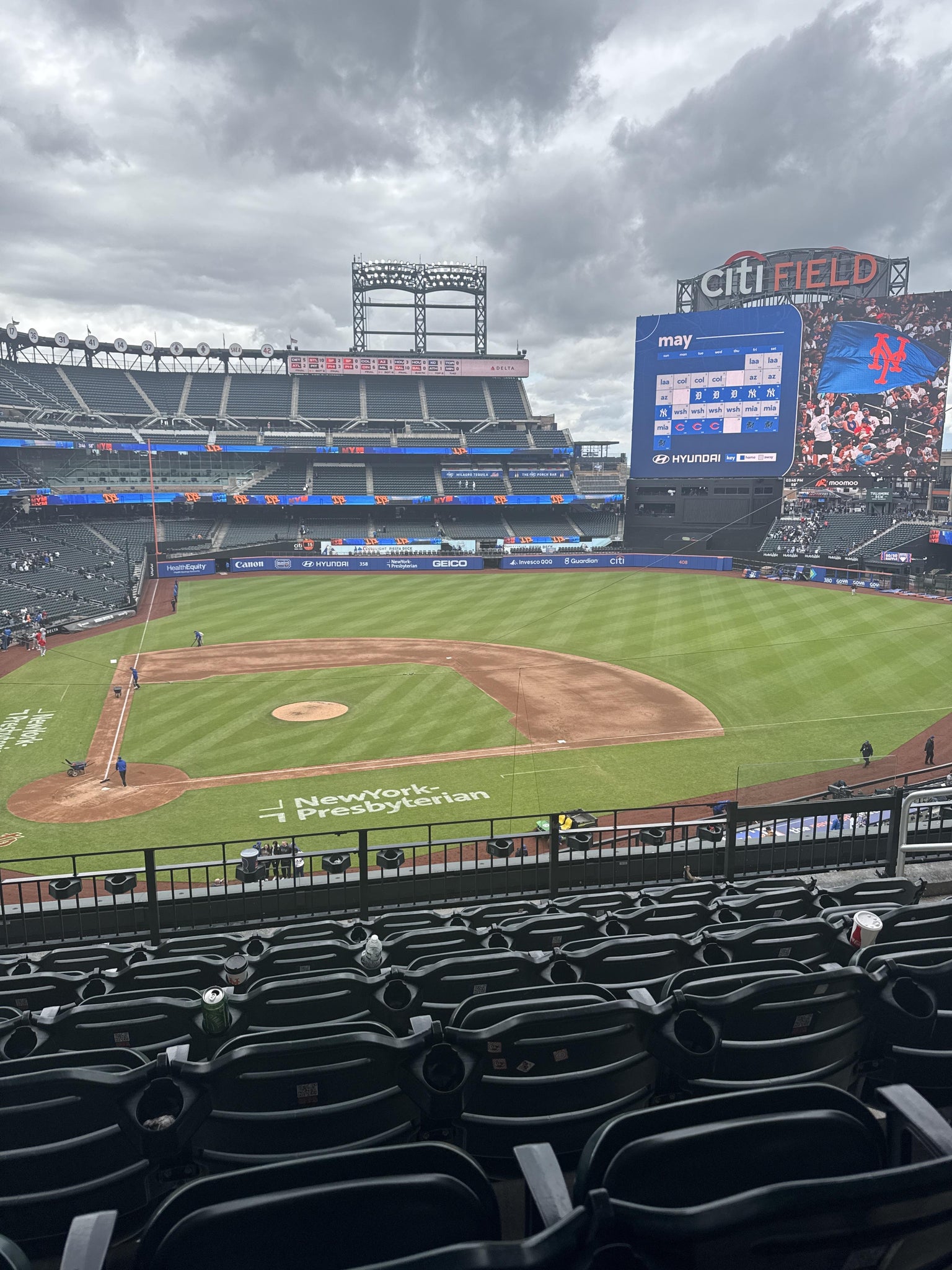 Real Fan View taken from Section 314 at Citi Field by Angela L