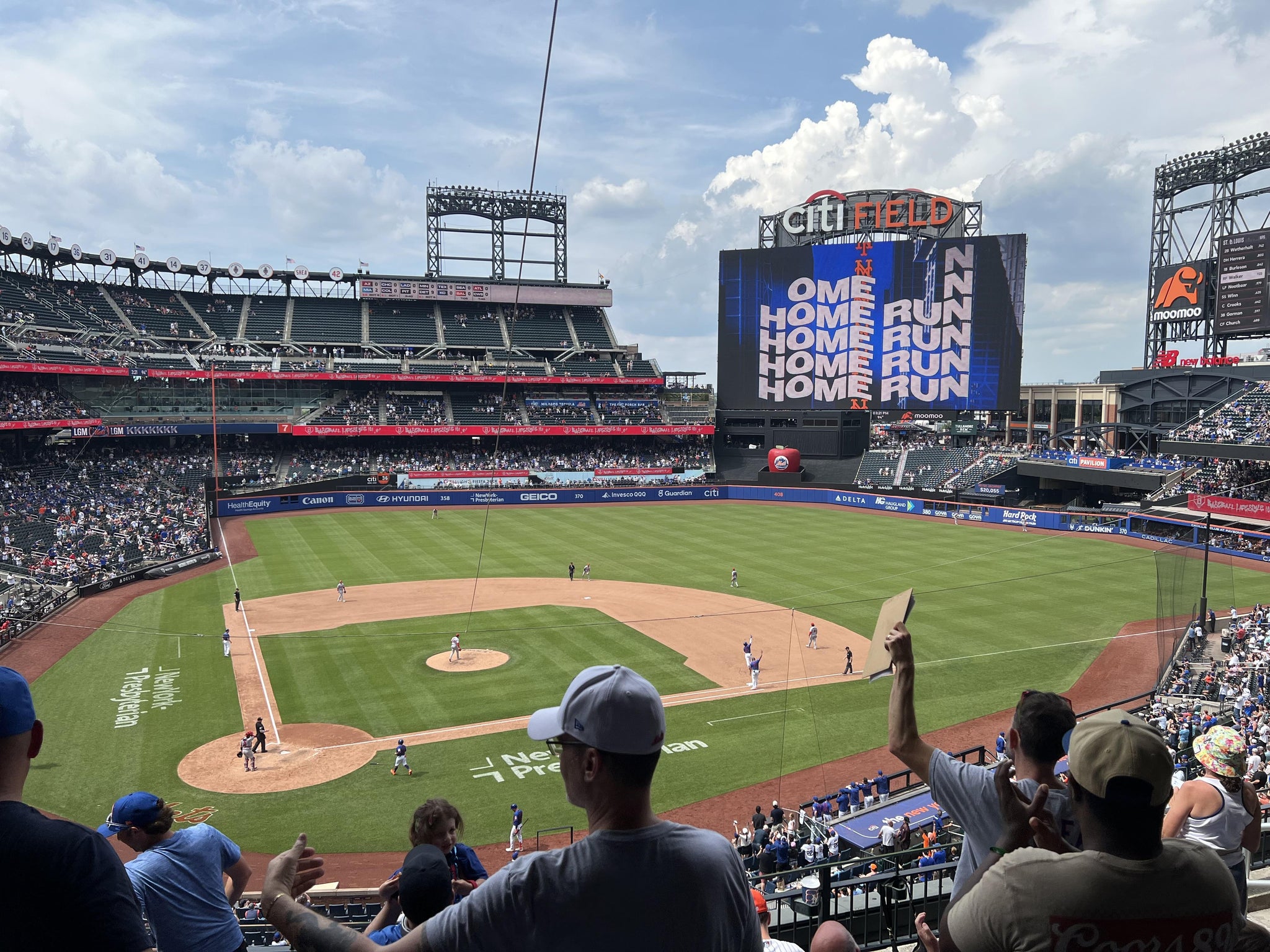 Real Fan View taken from Section 315 at Citi Field by Jennifer J