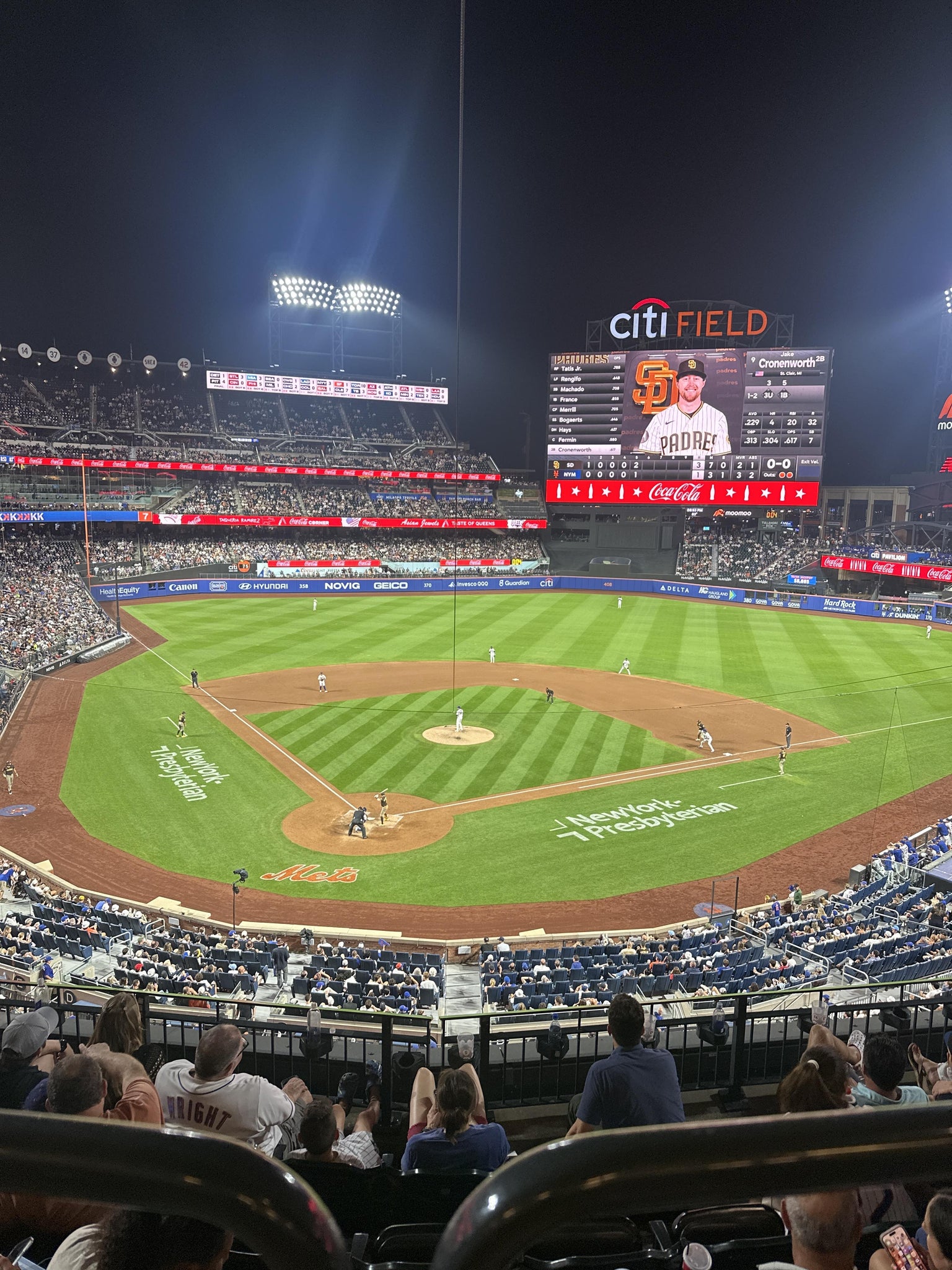 Real Fan View taken from Section 317 at Citi Field by Manuel M