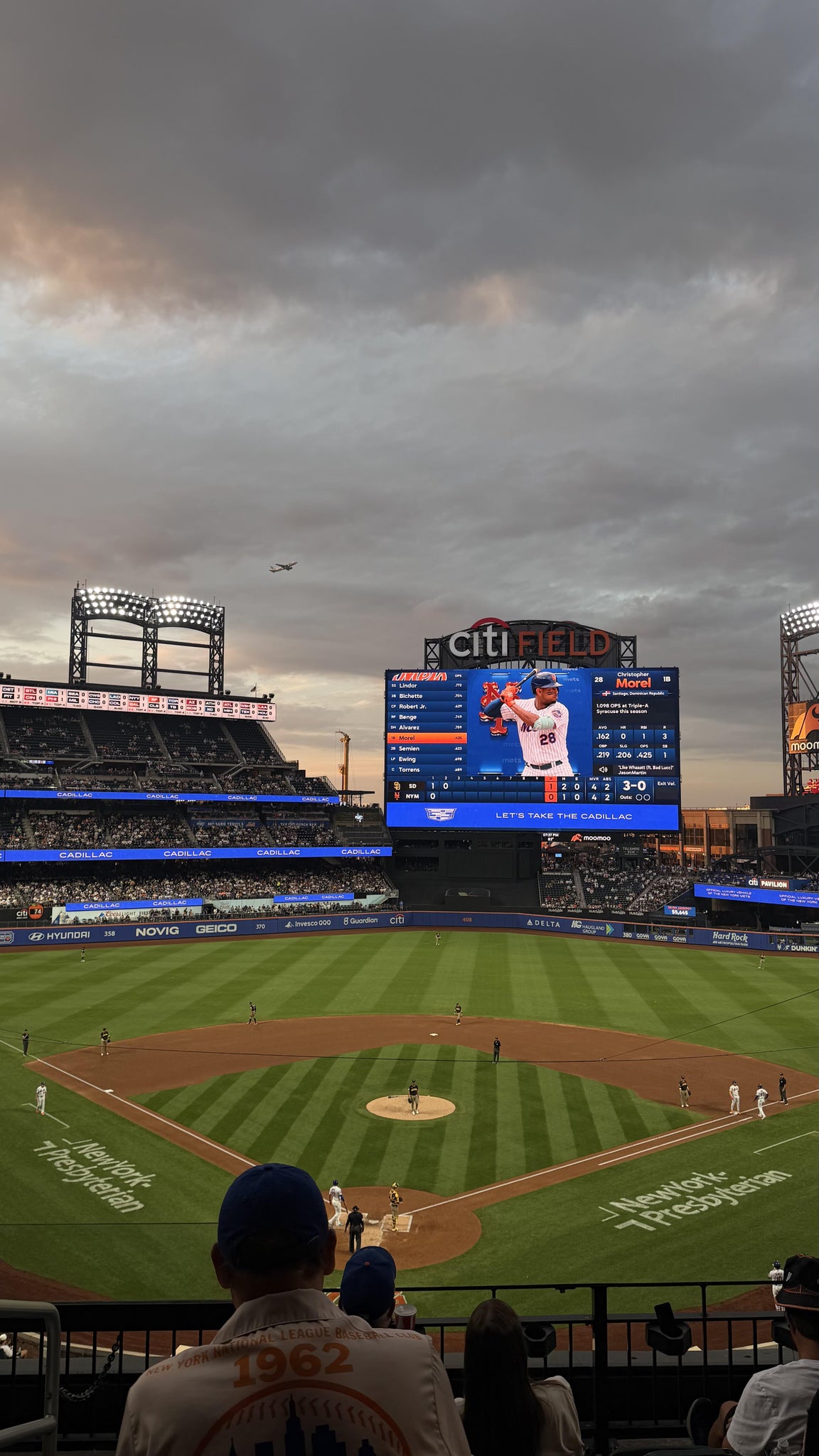 Vue réelle des fans prise de la Section 318 au site Citi Field par Gabriela F