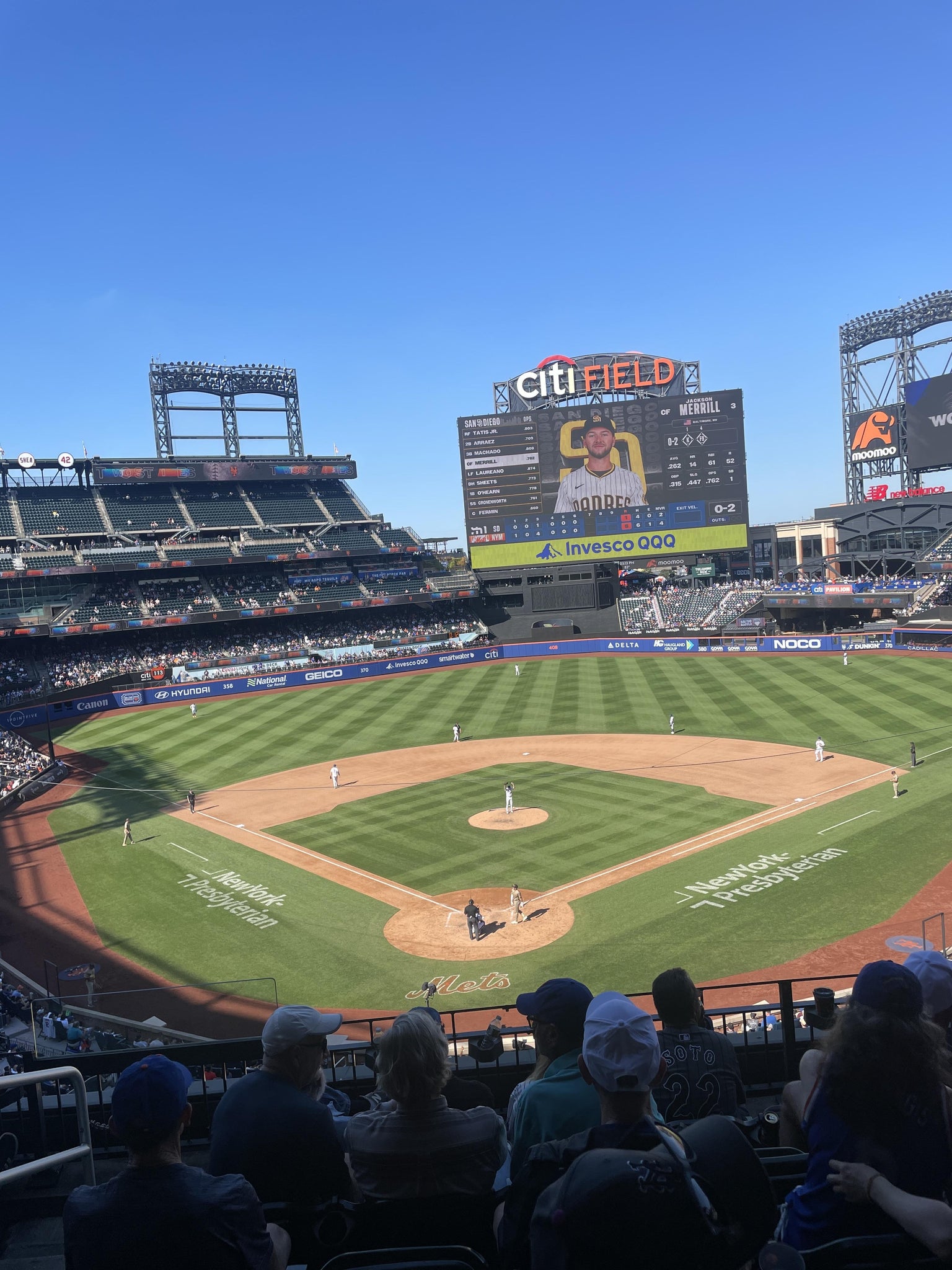 Real Fan View taken from Section 318 at Citi Field by Paula S