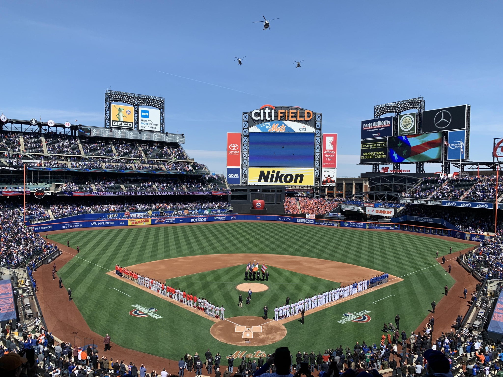 Real Fan View taken from Section 319 at Citi Field by Stewart W
