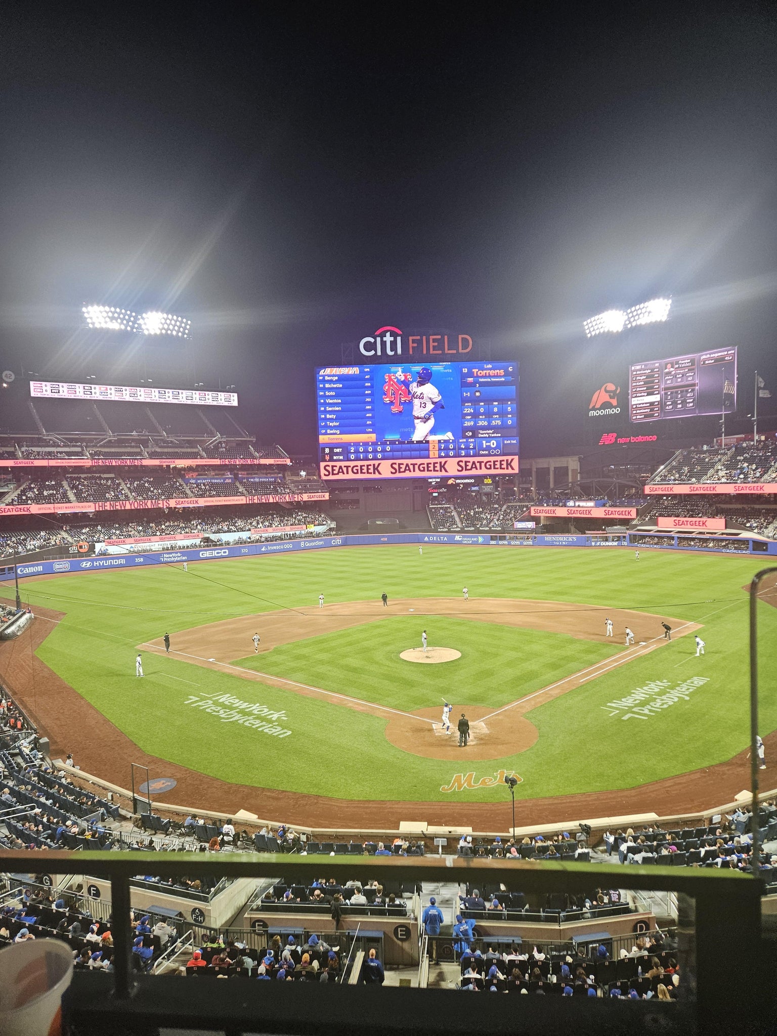 Real Fan View taken from Section 320 at Citi Field by Robert R