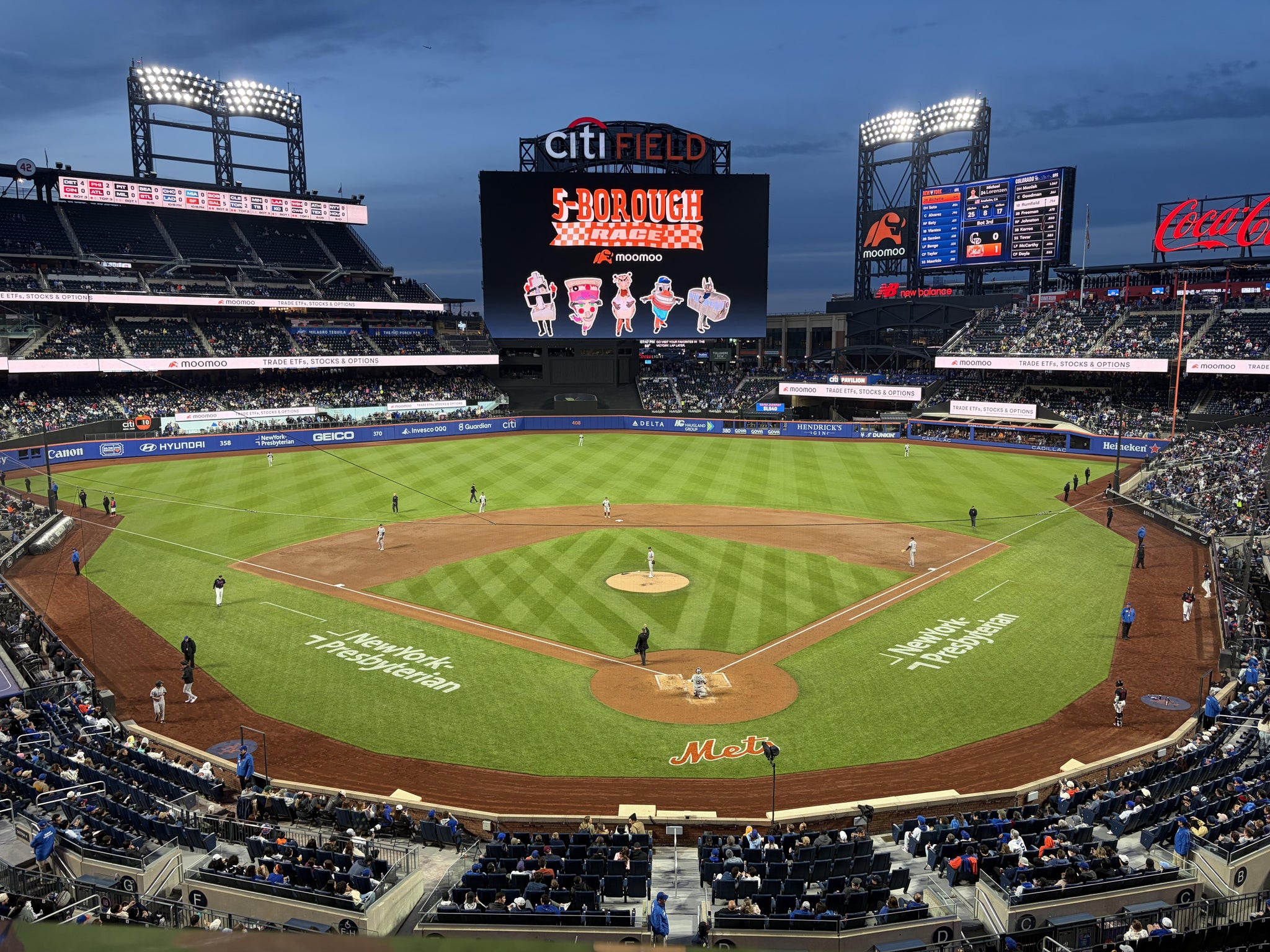 Real Fan View taken from Section 320 at Citi Field by Whitney M