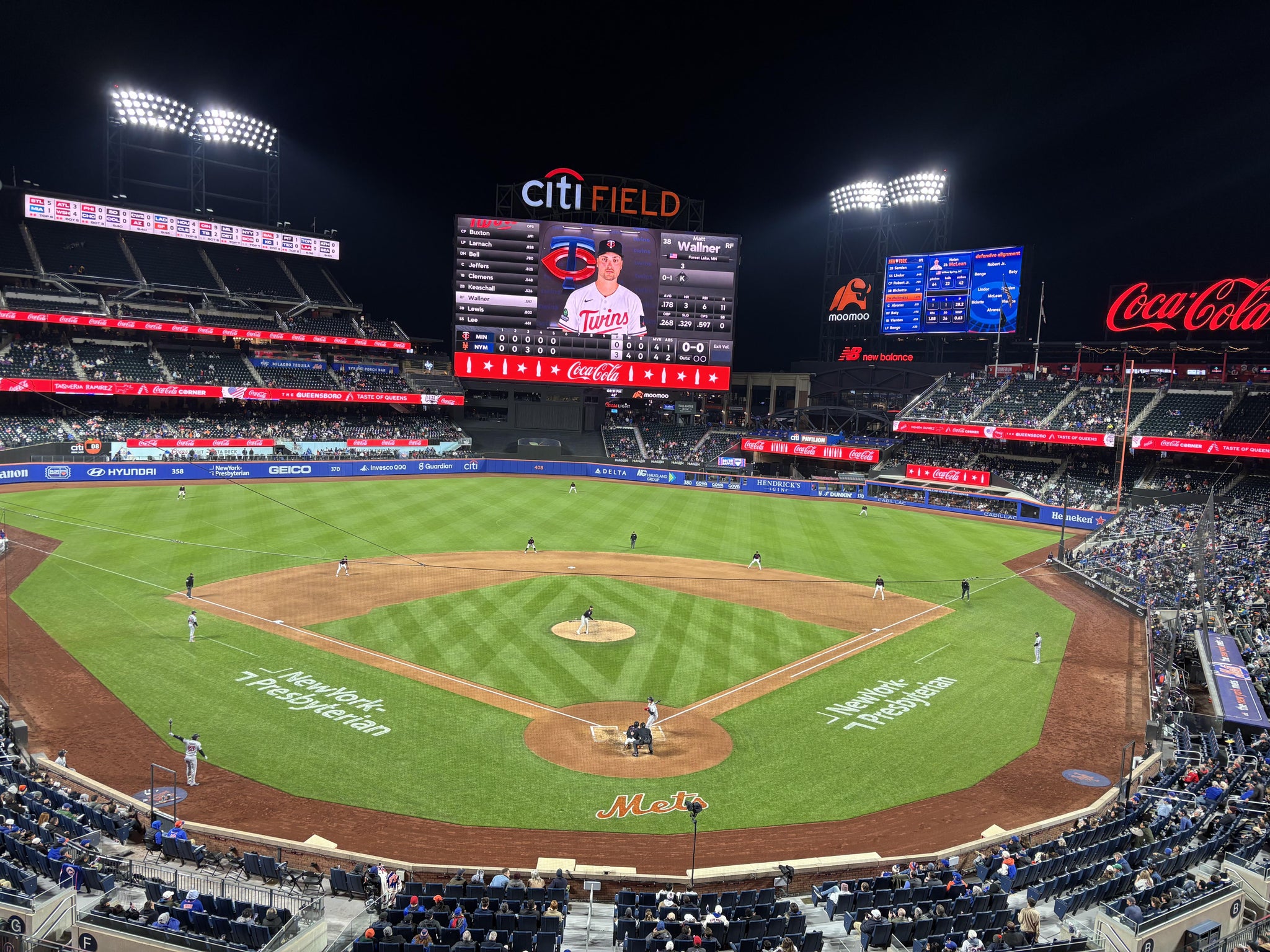 Real Fan View taken from Section 320 at Citi Field by Jason B