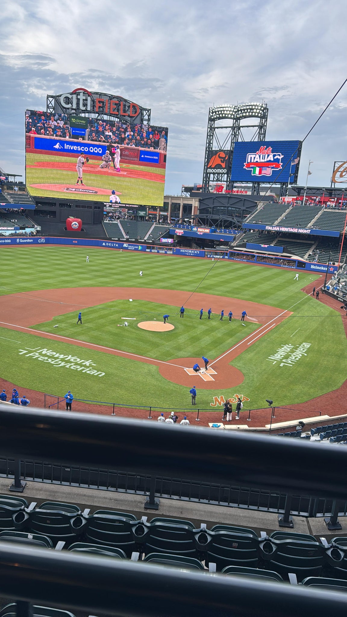 Real Fan View taken from Section 321 at Citi Field by Michael M