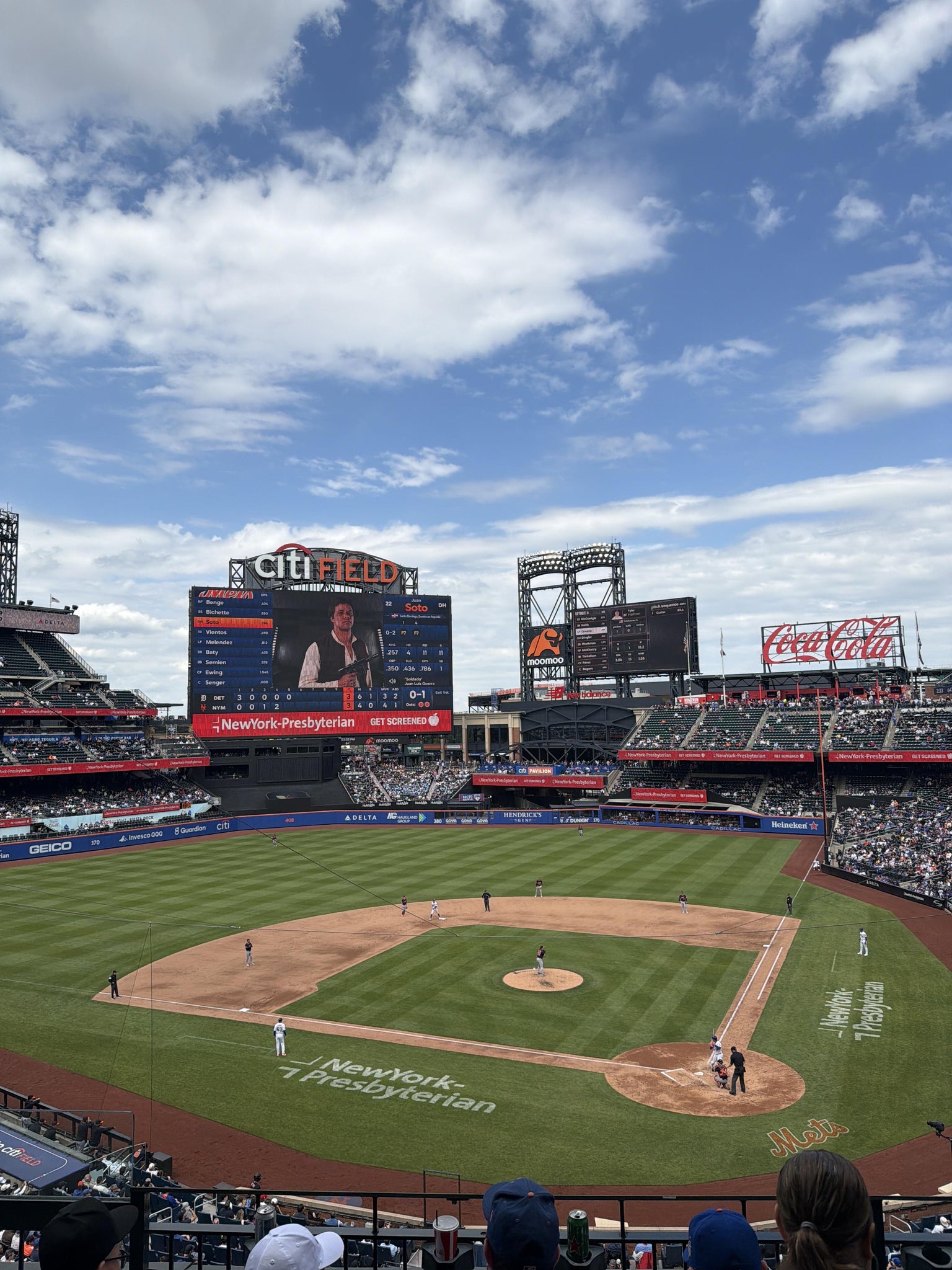 Real Fan View taken from Section 322 at Citi Field by Maxwell Z