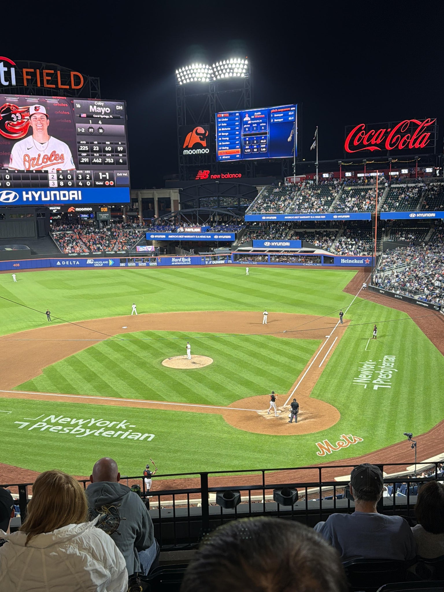 Real Fan View taken from Section 322 at Citi Field by Anonymous User