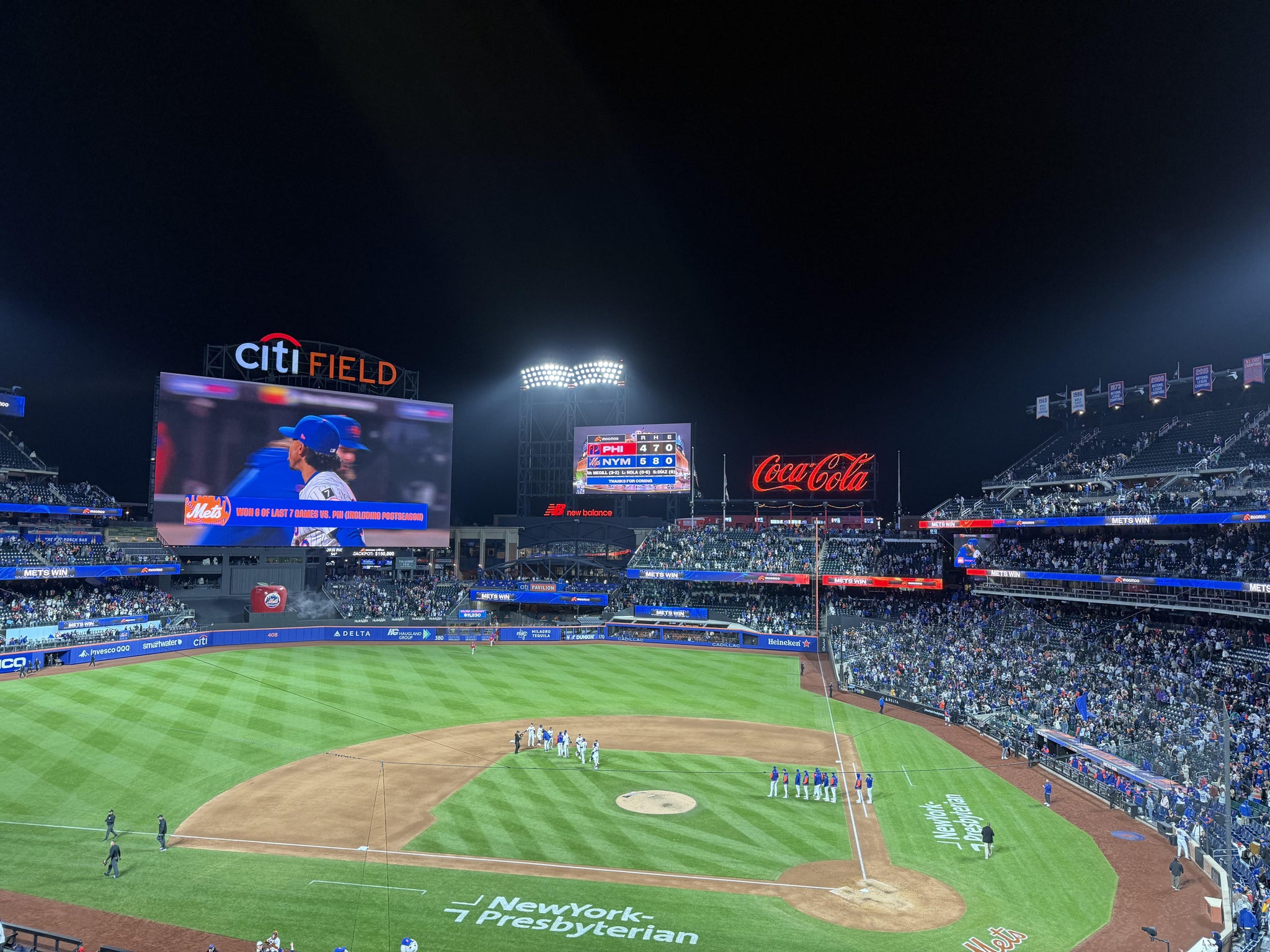 Real Fan View taken from Section 324 at Citi Field by Michael C