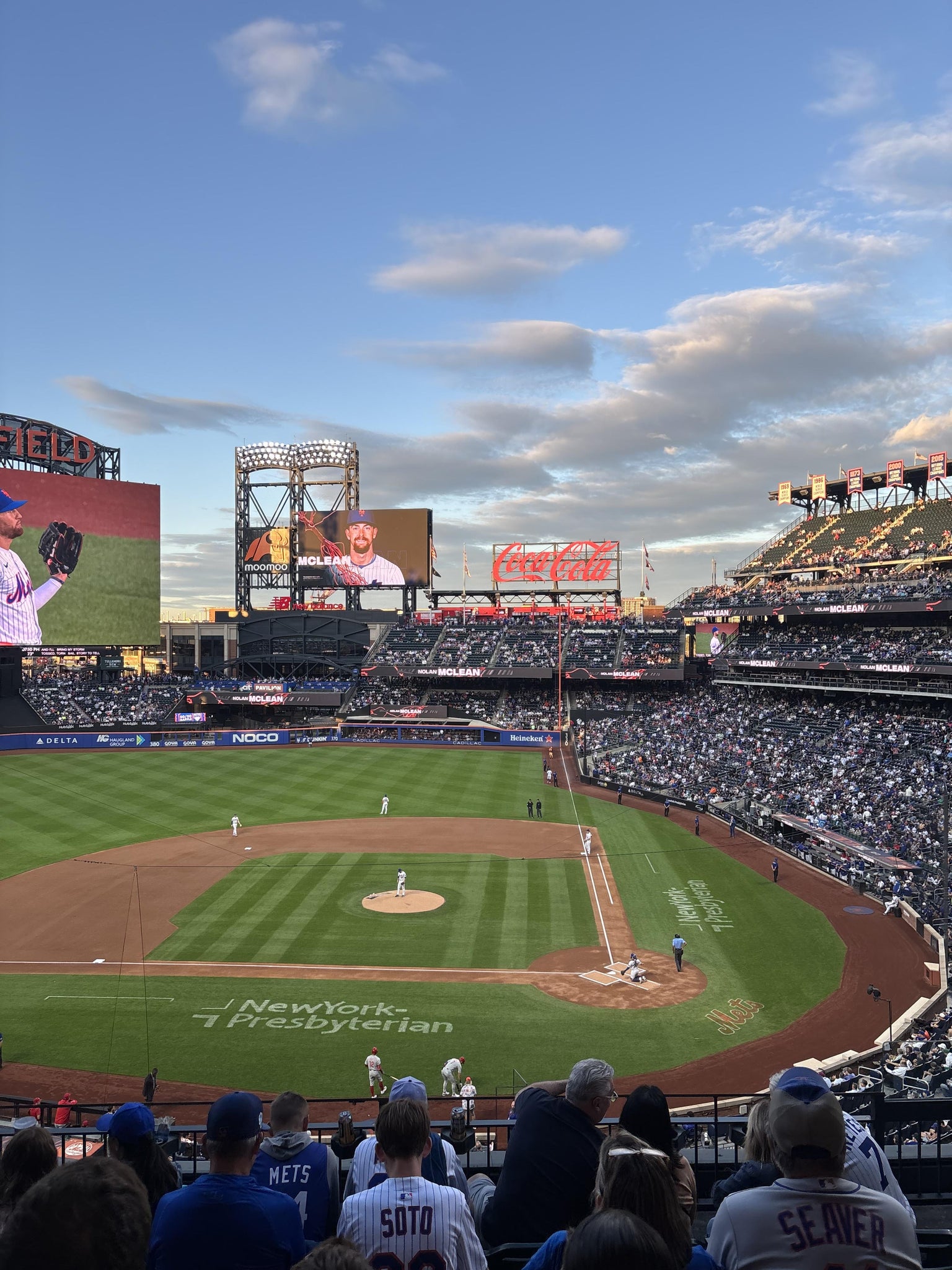 Real Fan View taken from Section 324 at Citi Field by Helmut B