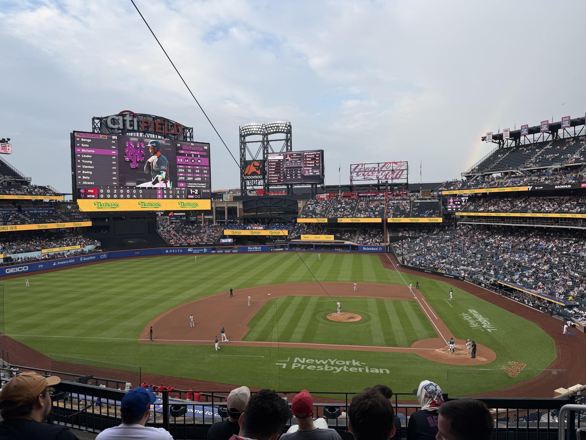 Vue réelle des fans prise de la Section 325 au site Citi Field par Mitchell P