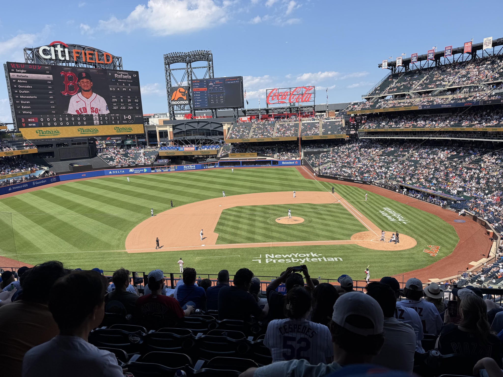 Real Fan View taken from Section 326 at Citi Field by Stefan H