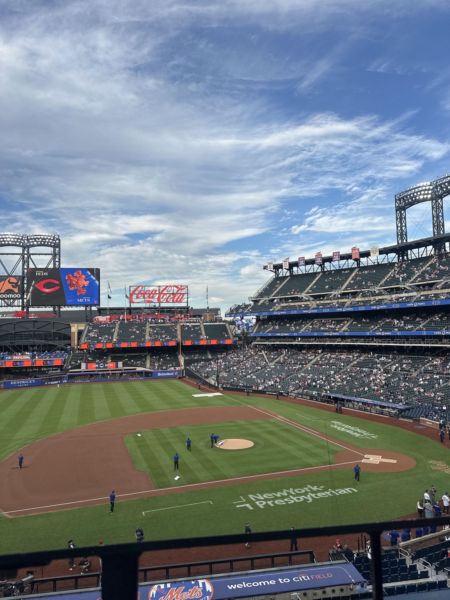 Real Fan View taken from Section 327 at Citi Field by Anonymous User
