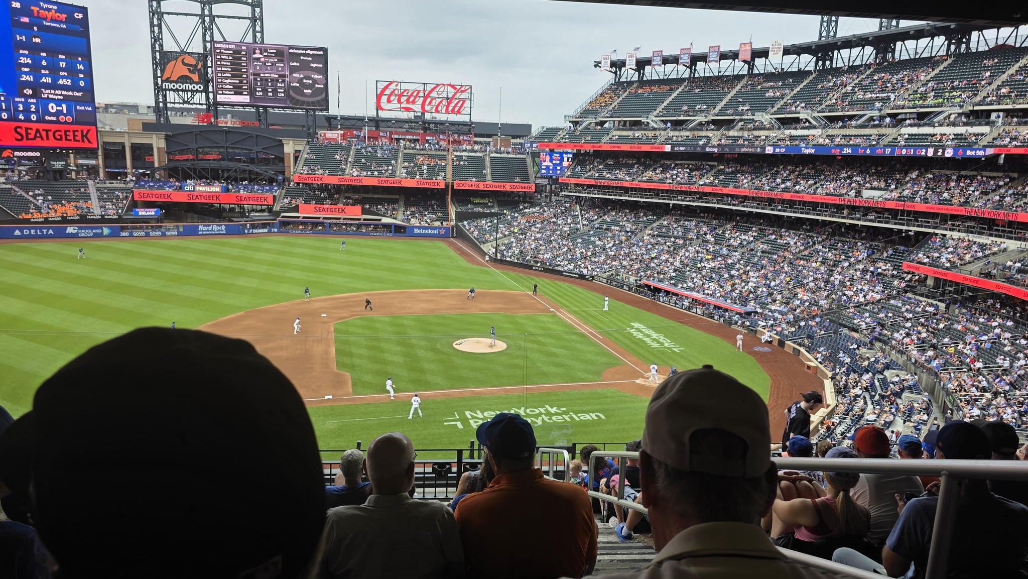 Real Fan View taken from Section 327 at Citi Field by Andrew M