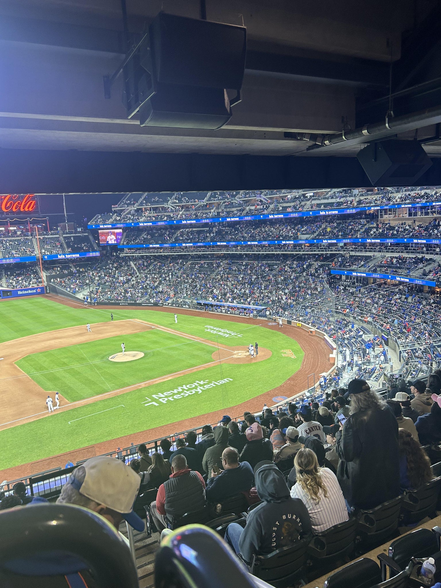 Real Fan View taken from Section 328 at Citi Field by Mark L