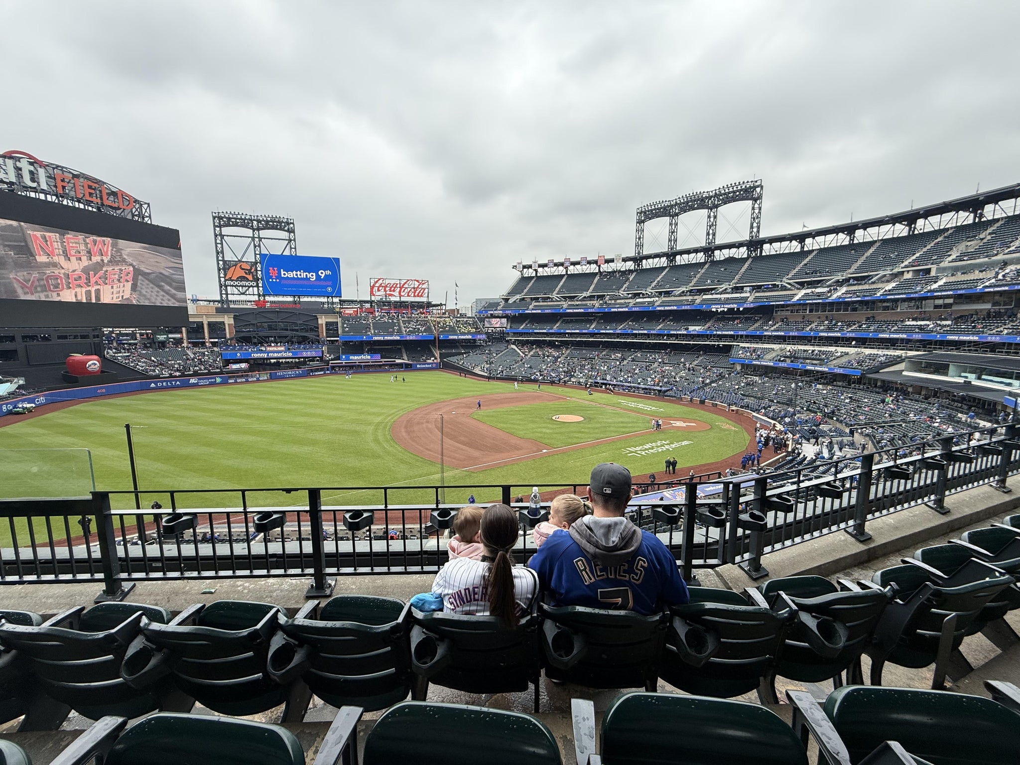 Real Fan View taken from Section 329 at Citi Field by Juliet M