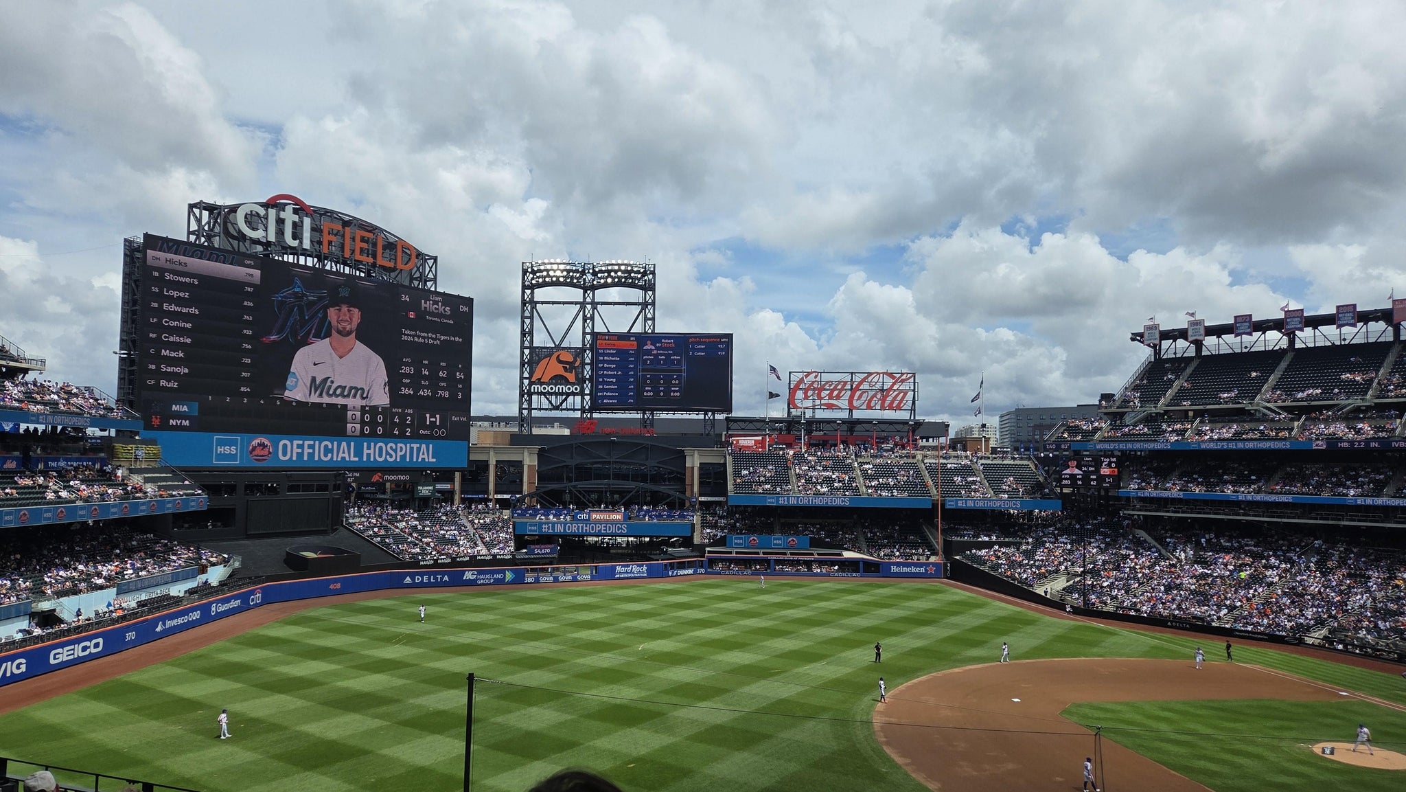 Real Fan View taken from Section 330 at Citi Field by Jessica P