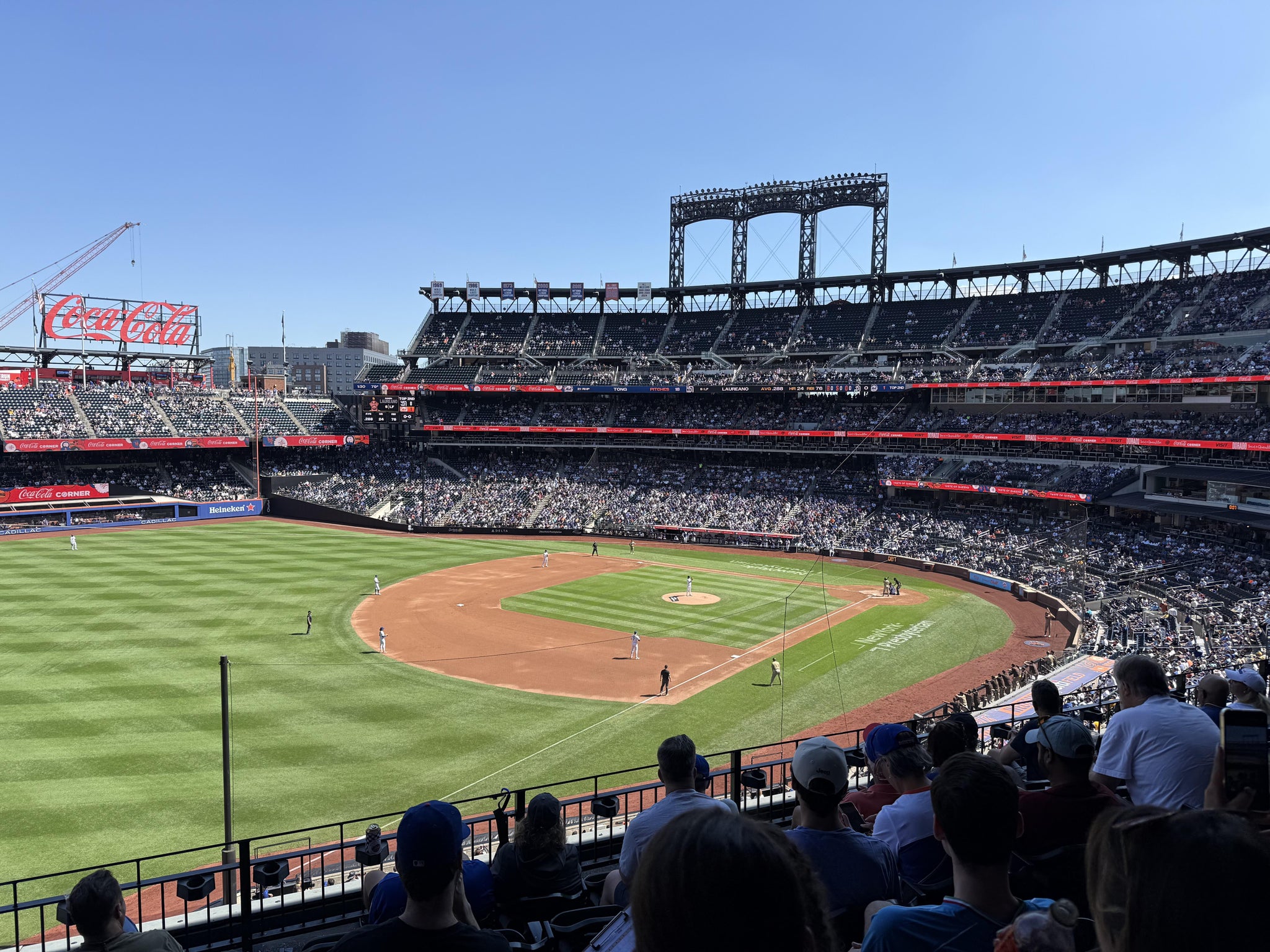 Real Fan View taken from Section 331 at Citi Field by Callum M
