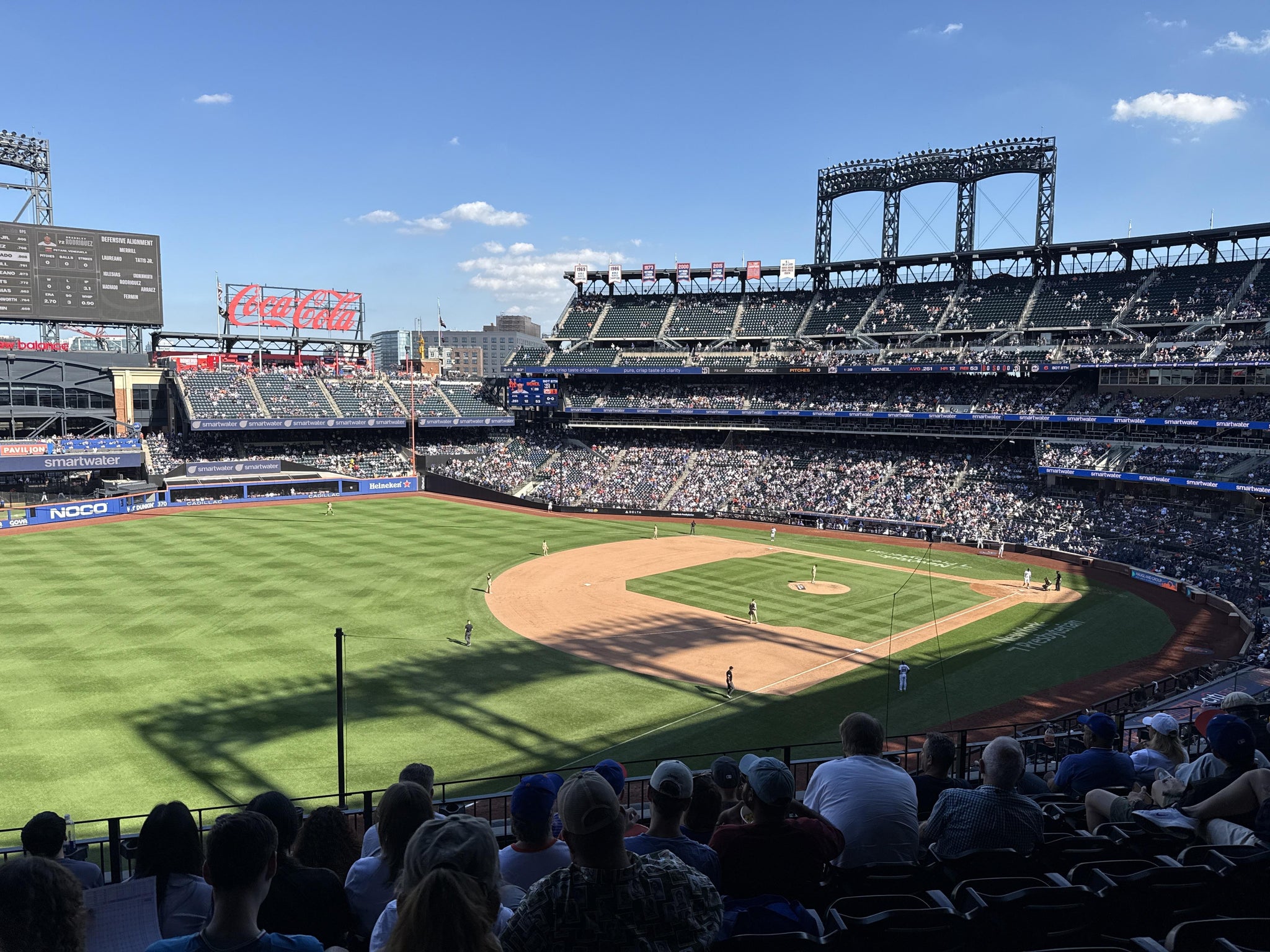 Real Fan View taken from Section 331 at Citi Field by Scott B