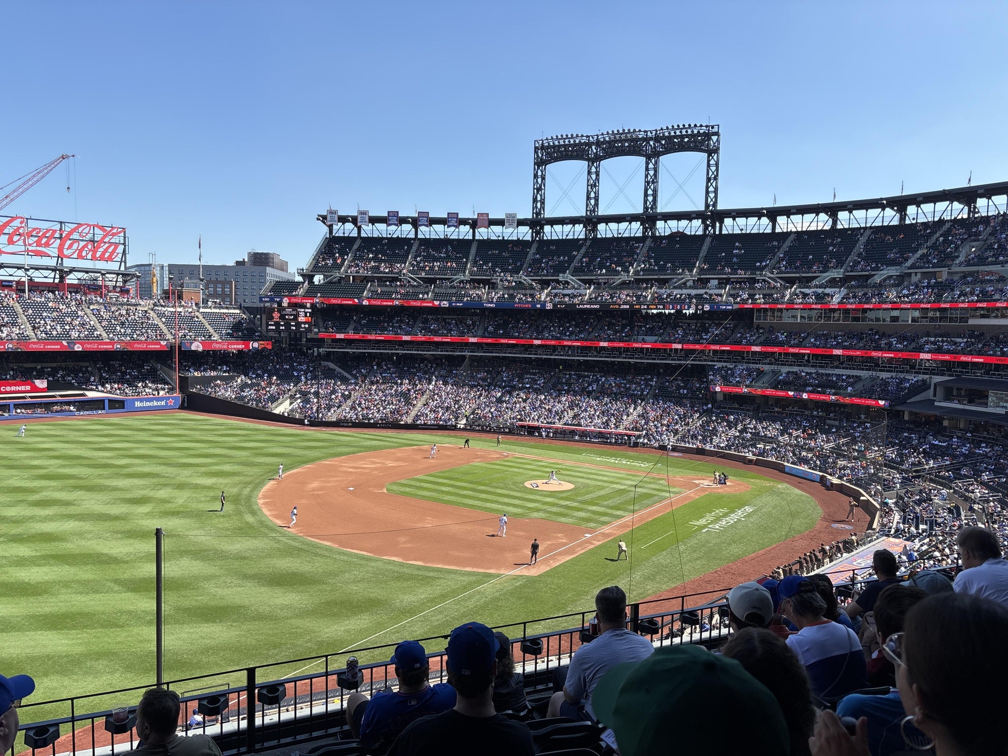 Real Fan View taken from Section 331 at Citi Field by Tyler C