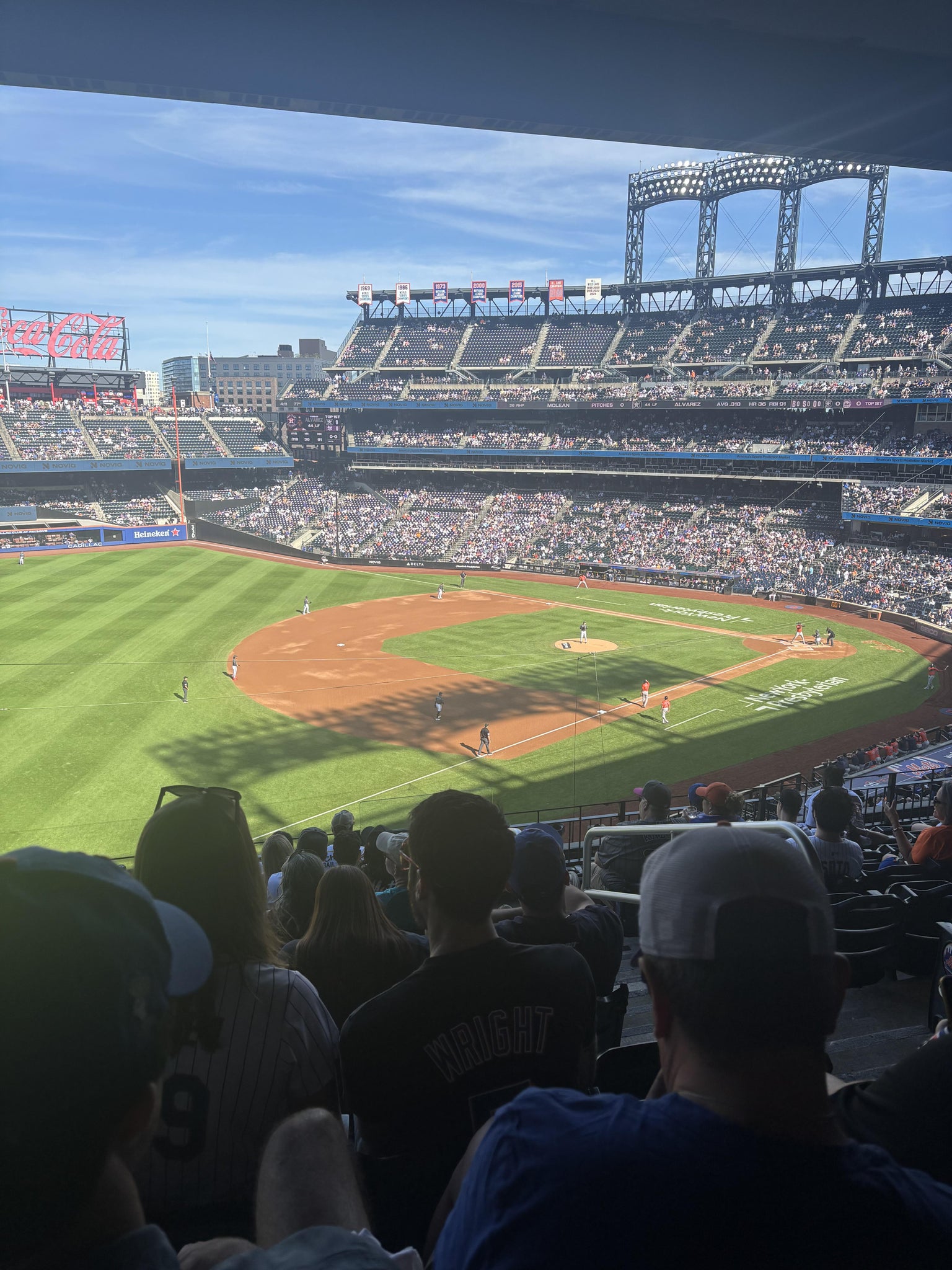 Real Fan View taken from Section 331 at Citi Field by Amana Q