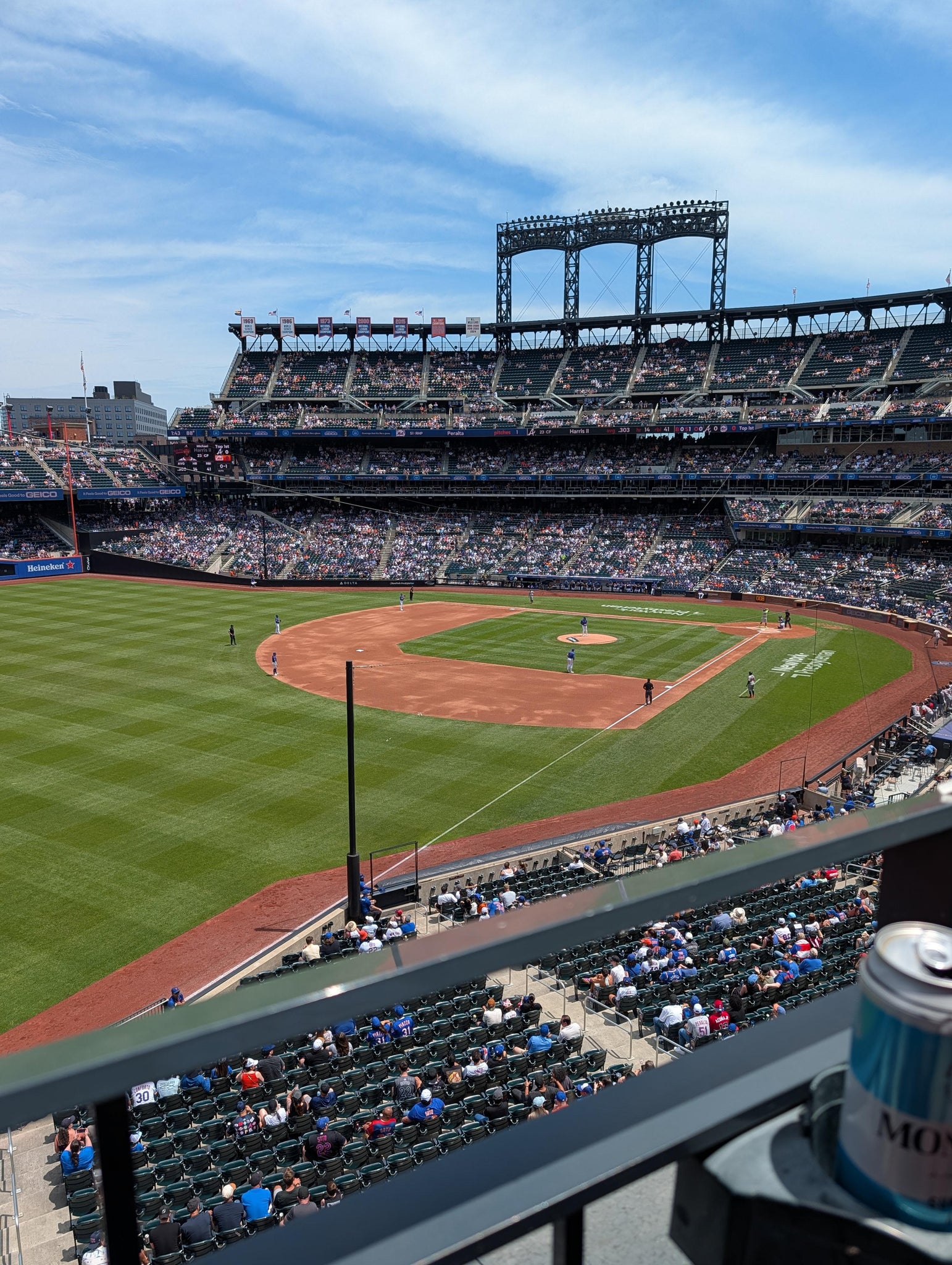 Real Fan View taken from Section 332 at Citi Field by Brian M