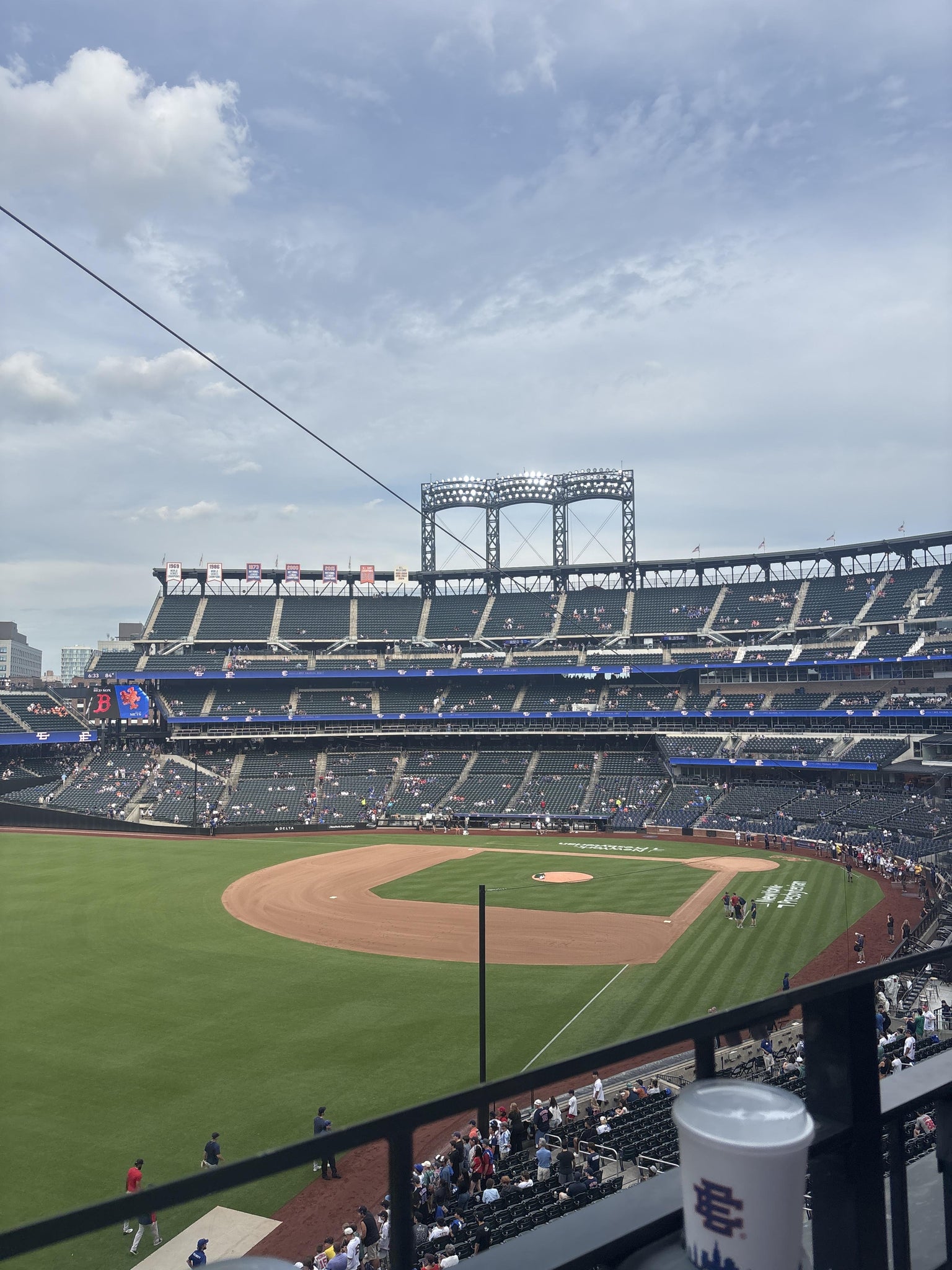Real Fan View taken from Section 333 at Citi Field by Olivia F