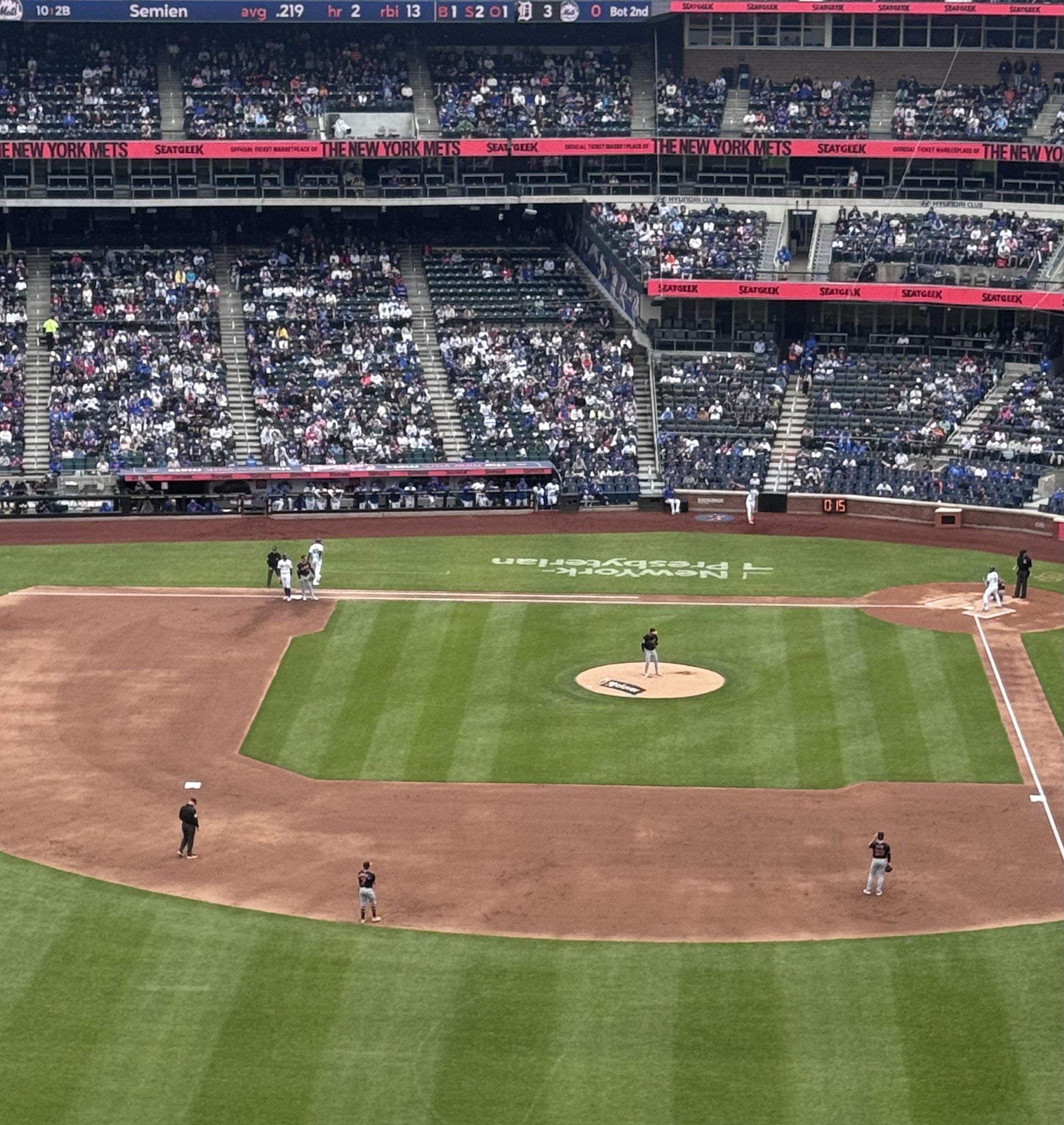 Real Fan View taken from Section 334 at Citi Field by Michael B