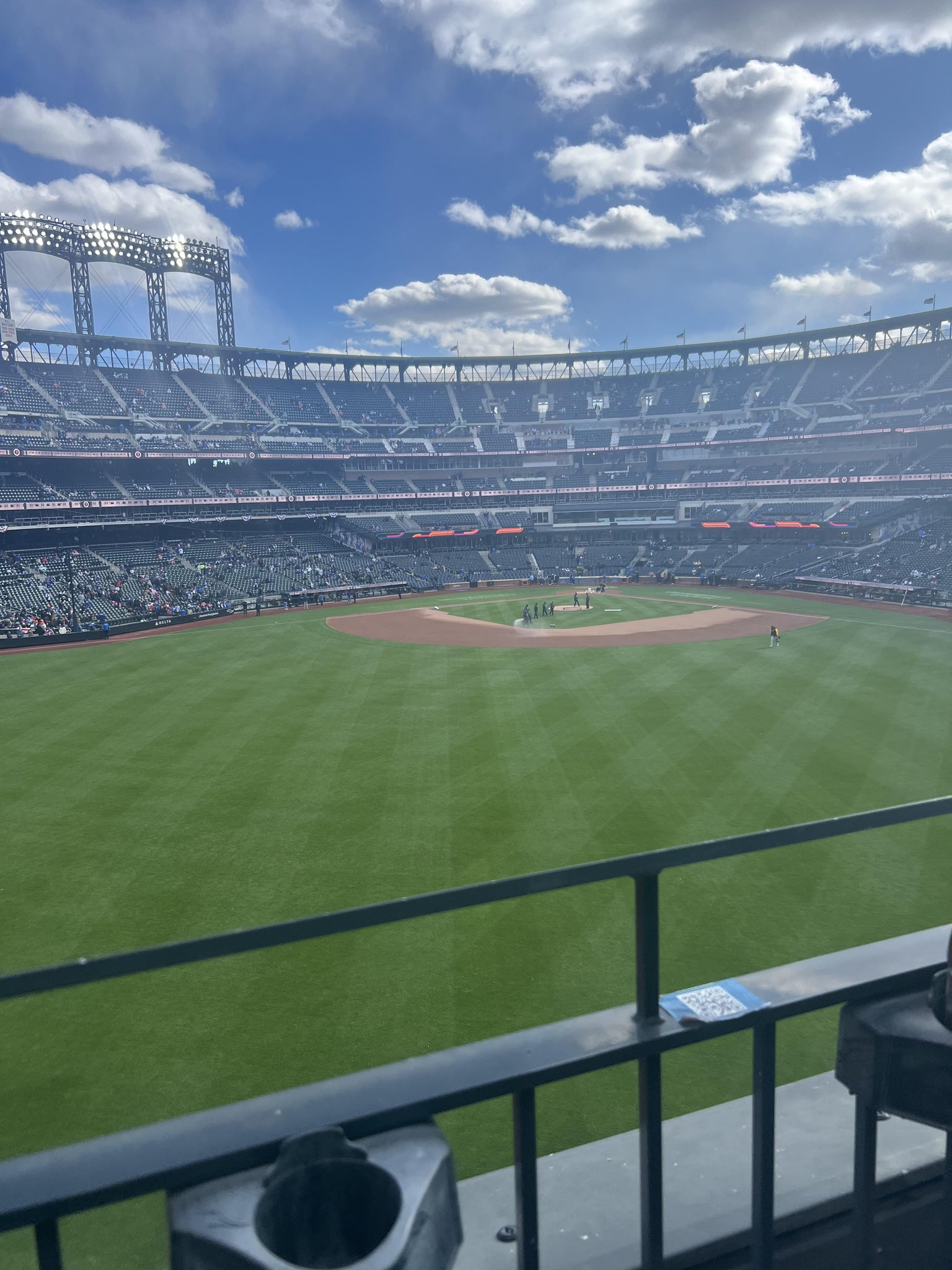Real Fan View taken from Section 339 at Citi Field by James H