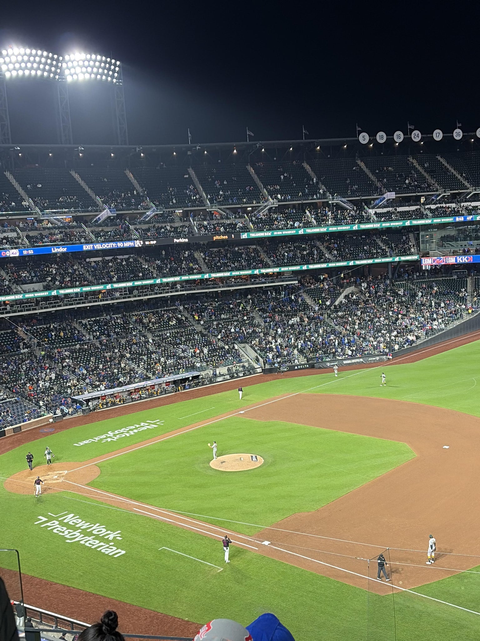 Real Fan View taken from Section 404 at Citi Field by Jake P