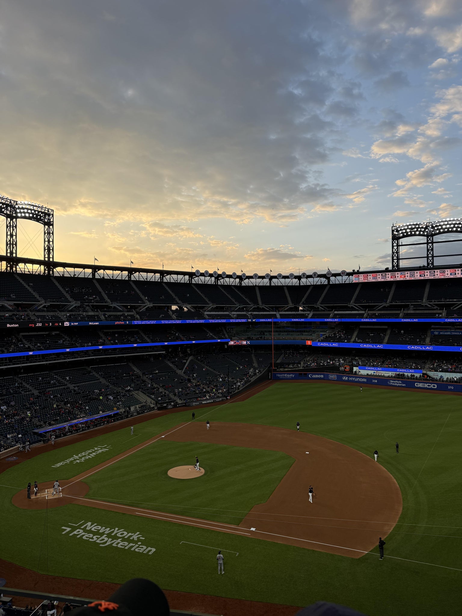 Real Fan View taken from Section 405 at Citi Field by Michel J