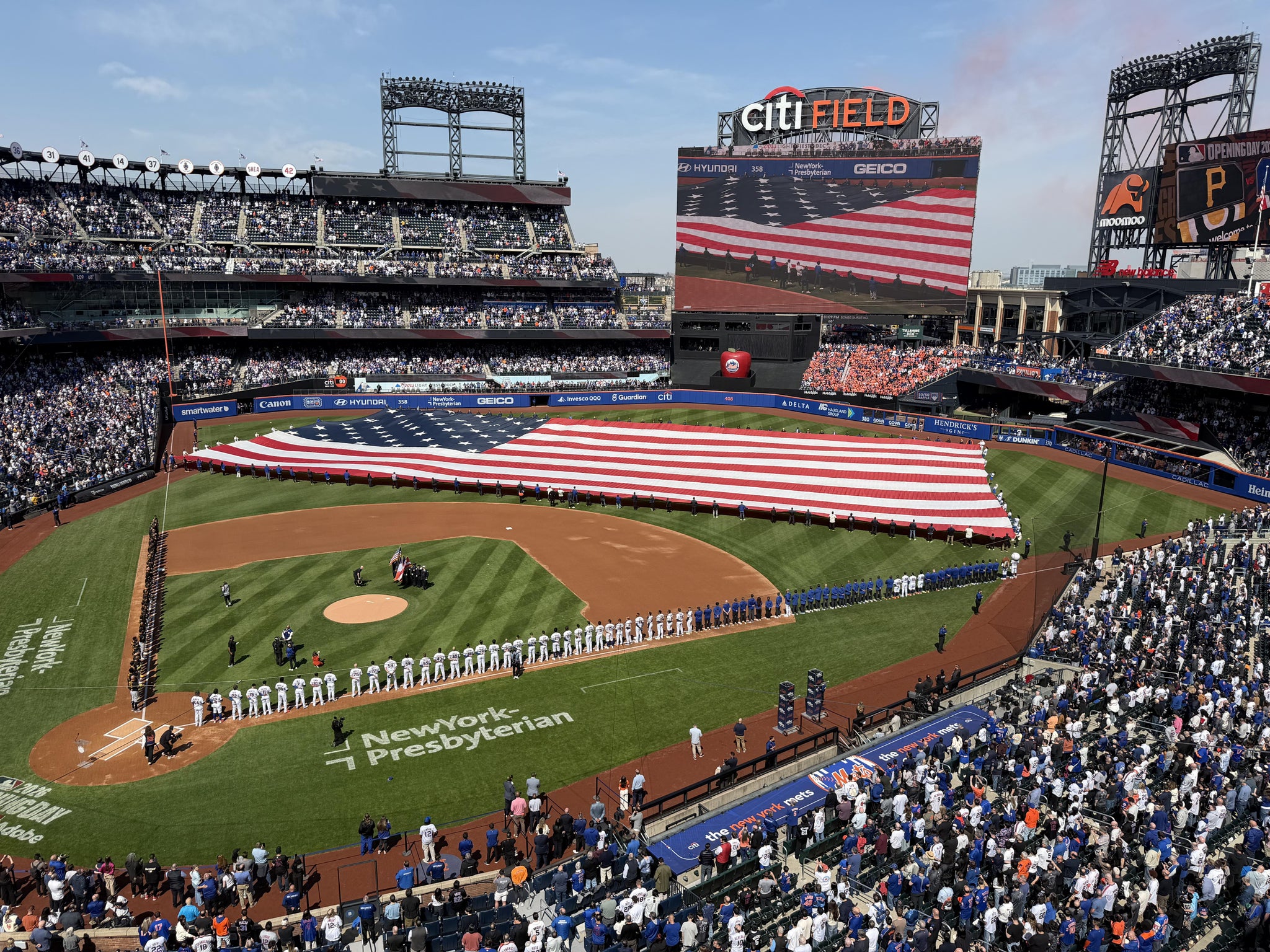 Real Fan View taken from Section 410 at Citi Field by Douglas P