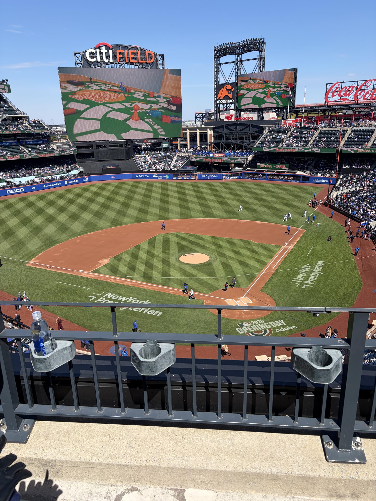 Real Fan View taken from Section 417 at Citi Field by Anonymous User
