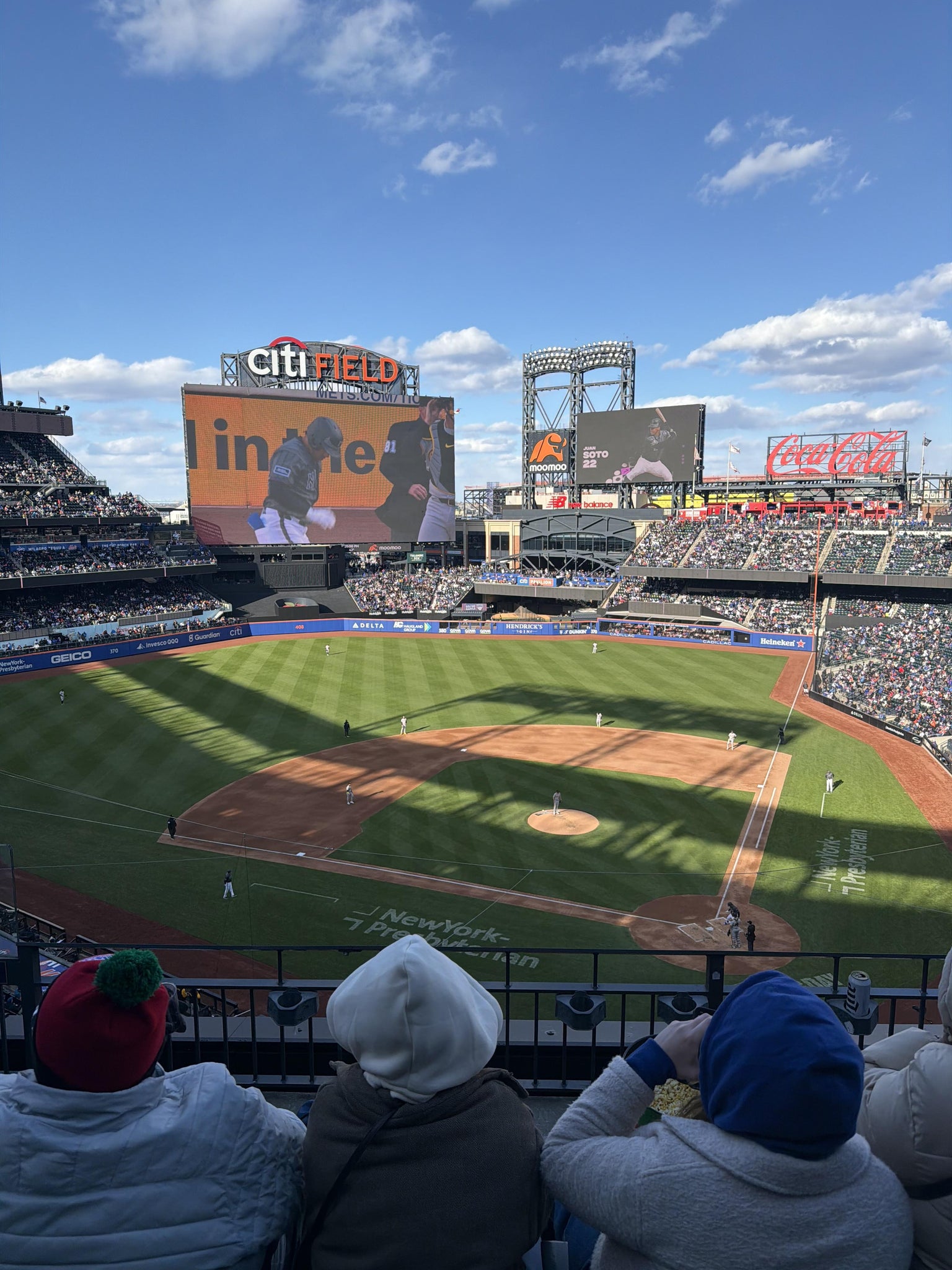 Real Fan View taken from Section 418 at Citi Field by Salvatore S