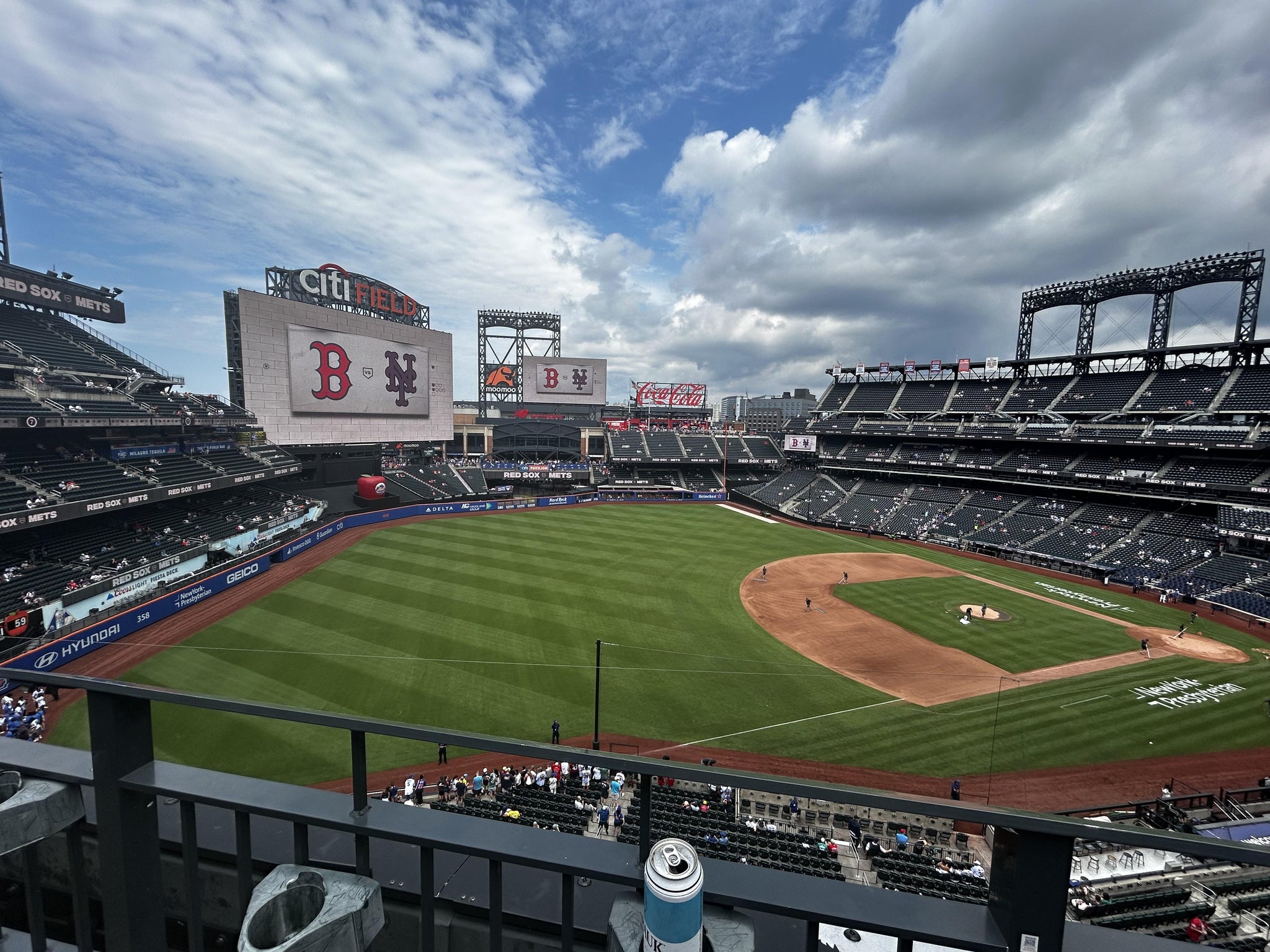 Real Fan View taken from Section 426 at Citi Field by Pete E