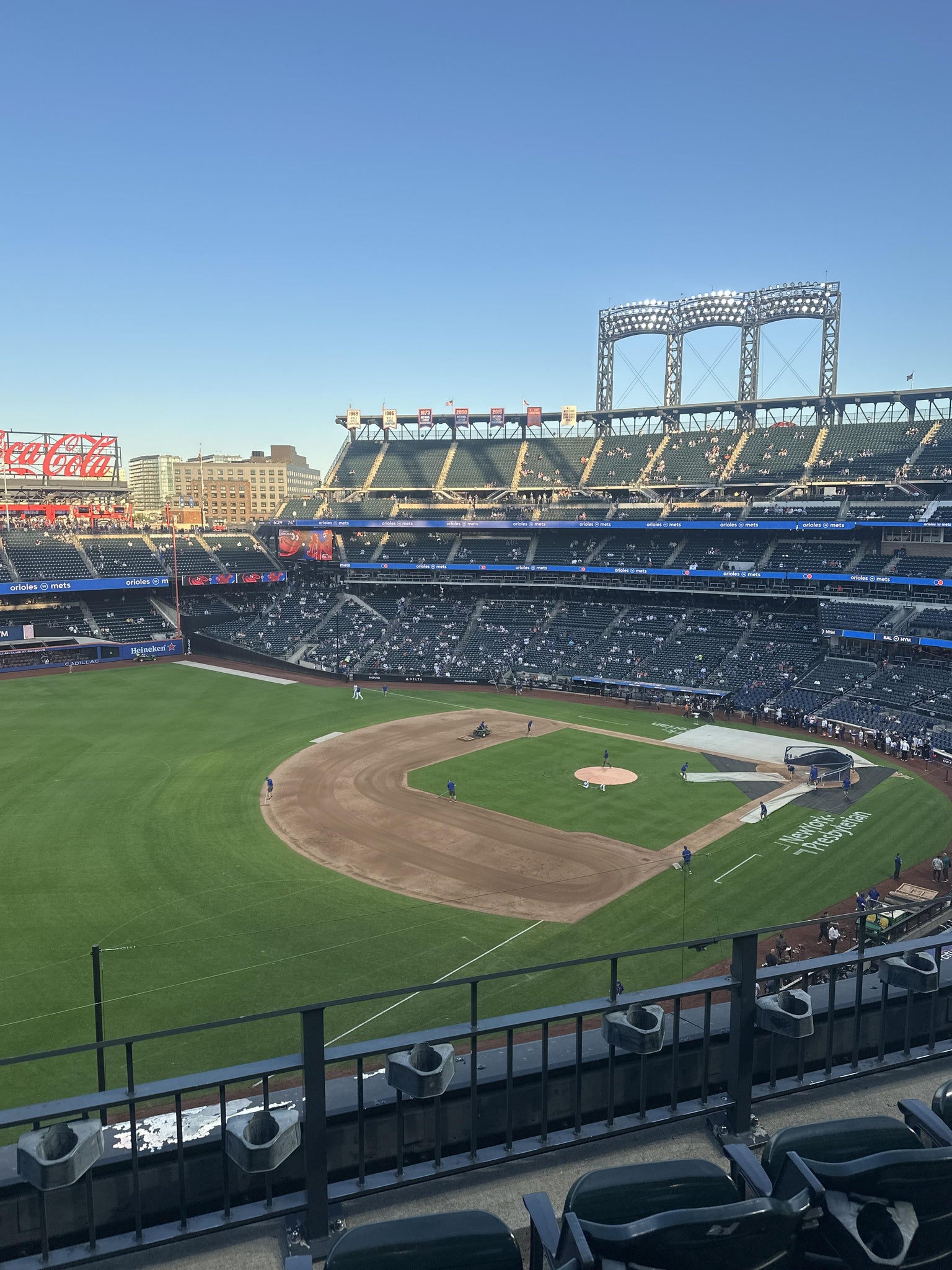 Real Fan View taken from Section 426 at Citi Field by Kevin G