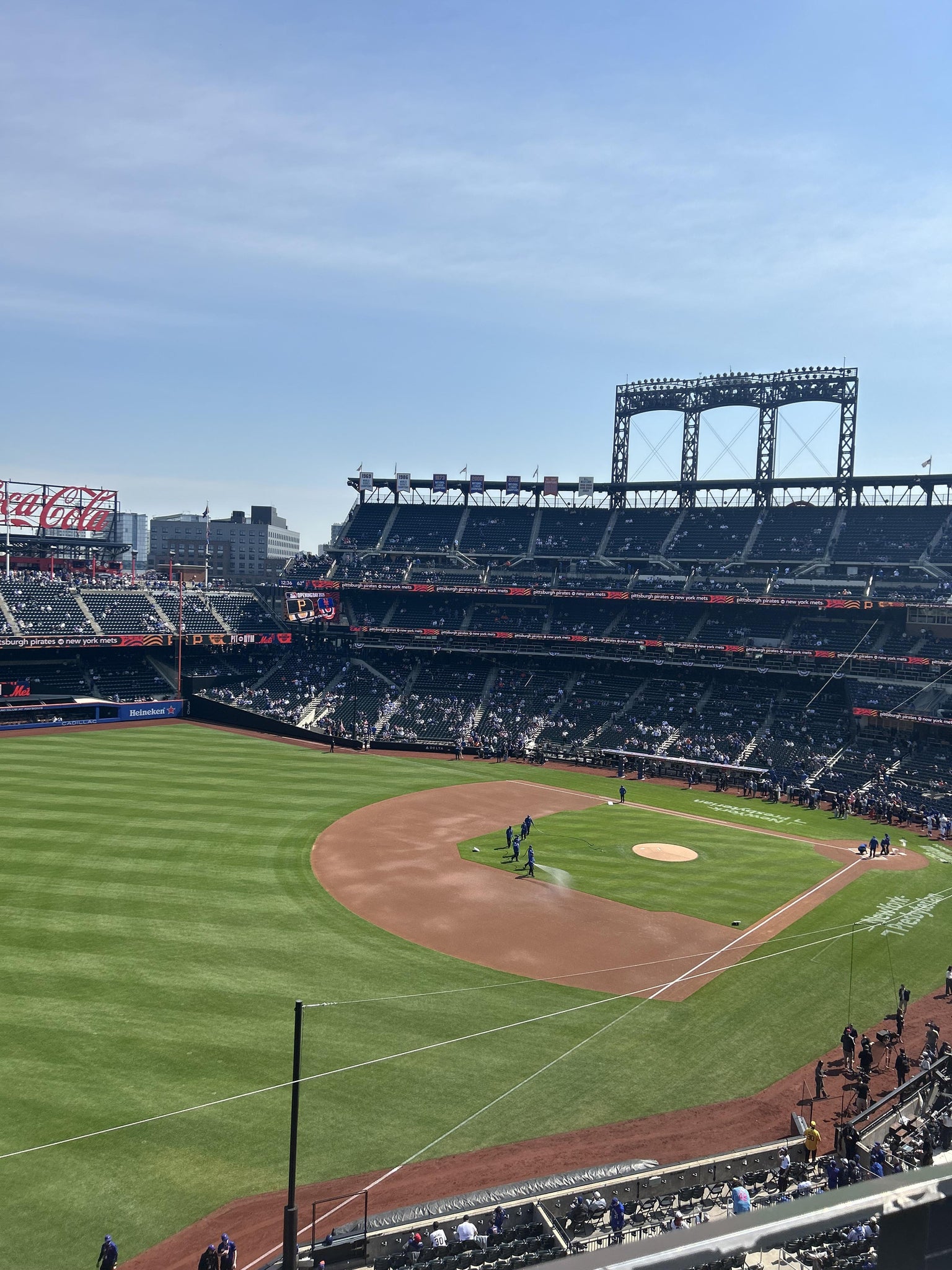 Real Fan View taken from Section 427 at Citi Field by John E