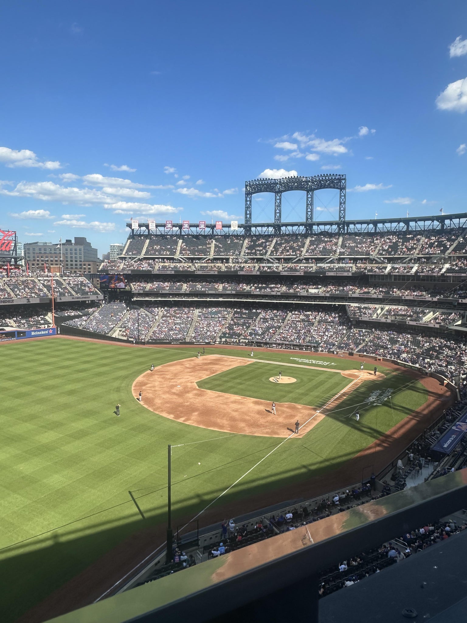Real Fan View taken from Section 427 at Citi Field by Anthony L