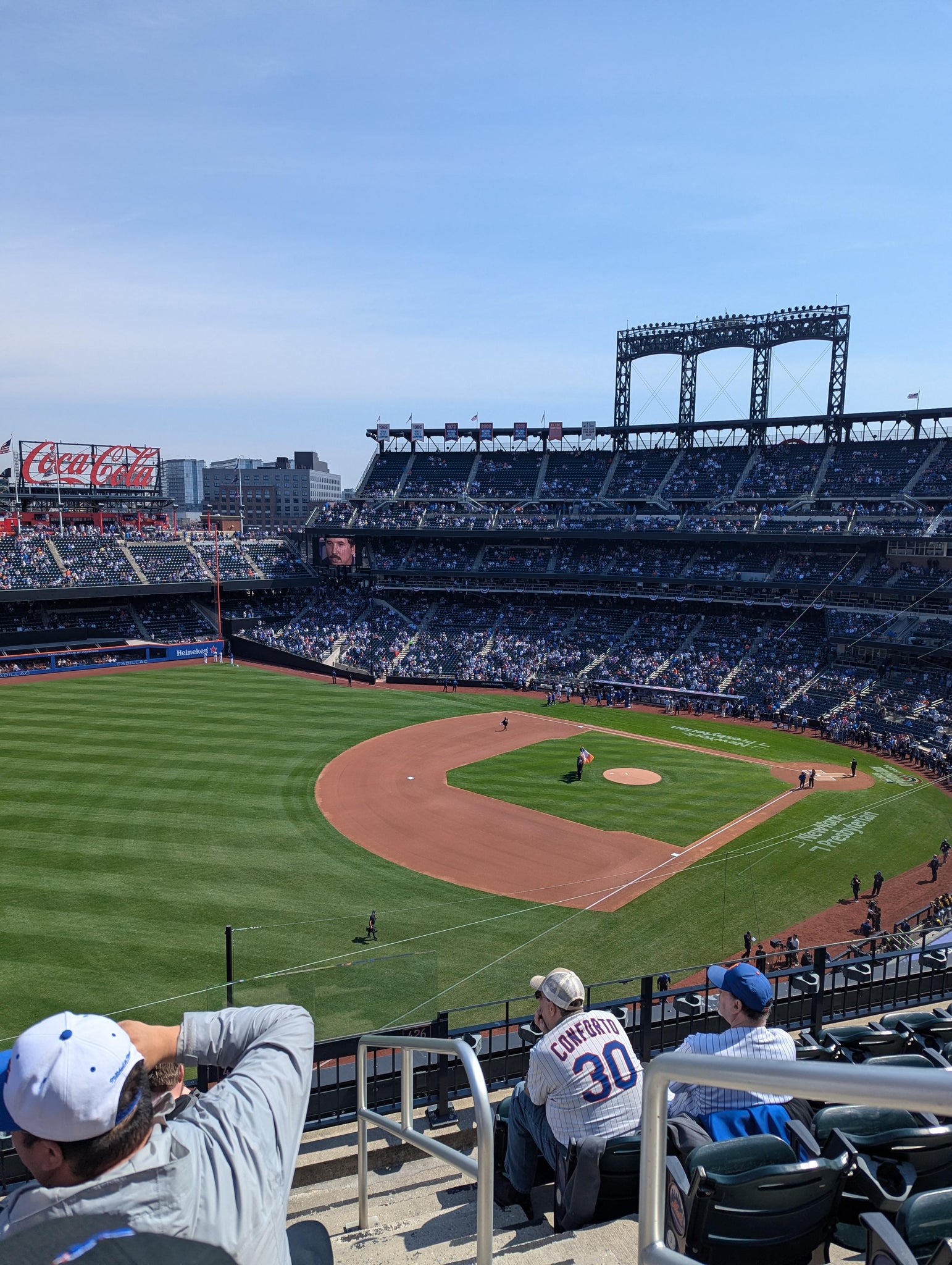 Real Fan View taken from Section 427 at Citi Field by Kevin B