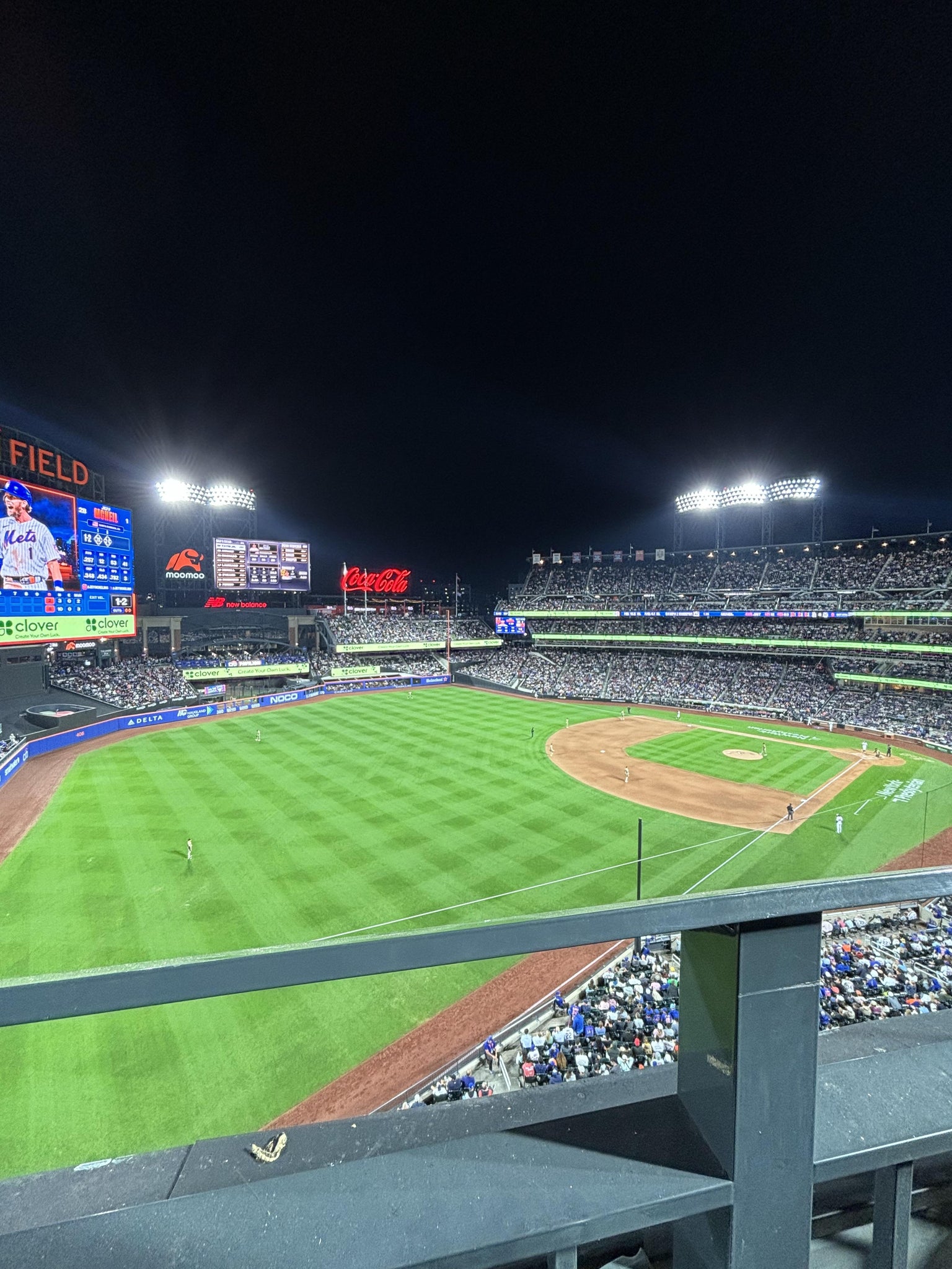 Real Fan View taken from Section 428 at Citi Field by Israel G