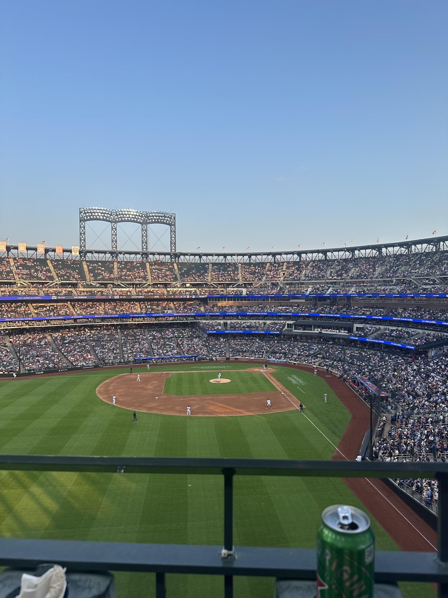 Real Fan View taken from Section 433 at Citi Field by Andrew A