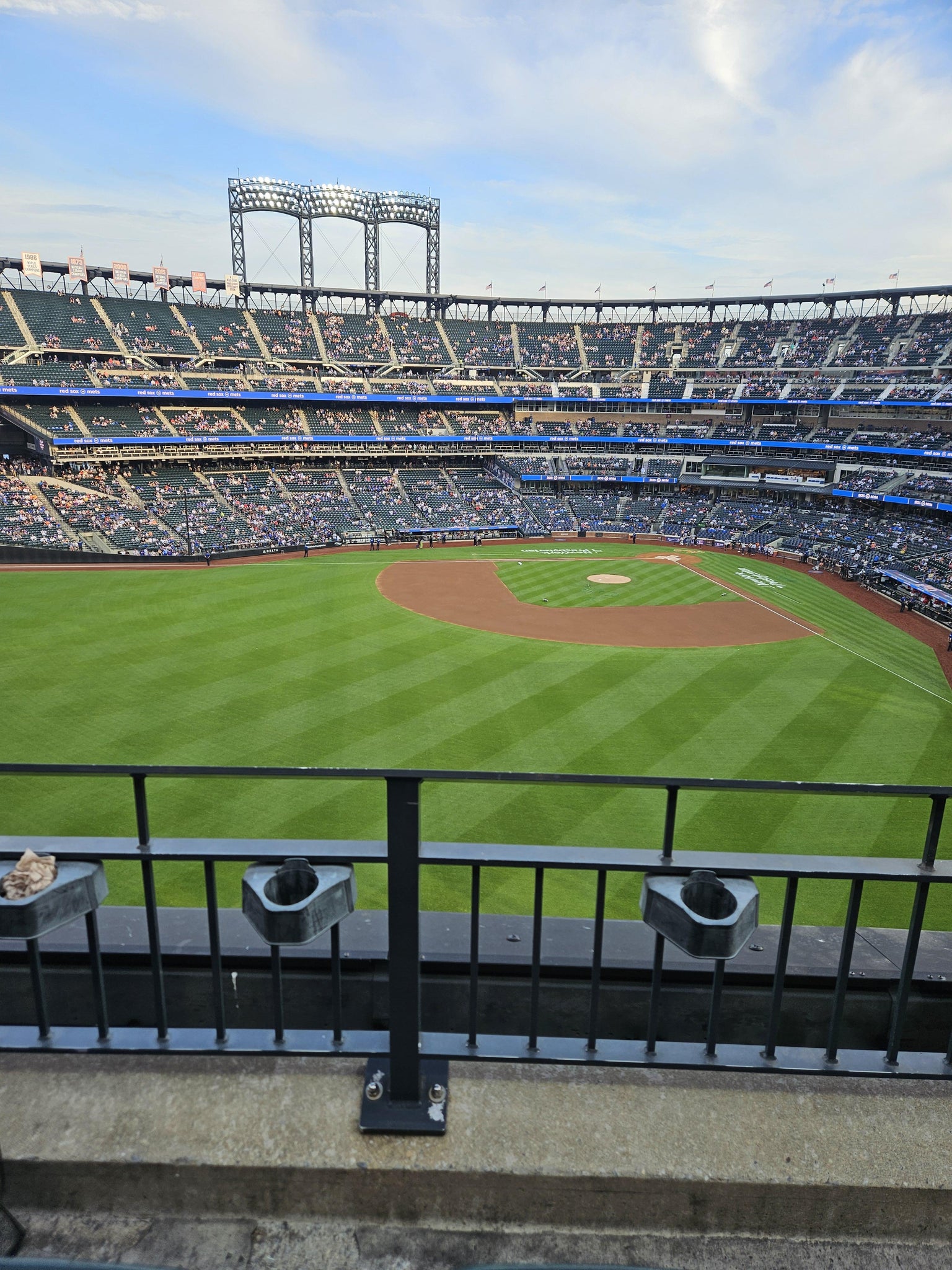 Real Fan View taken from Section 435 at Citi Field by Victoria G