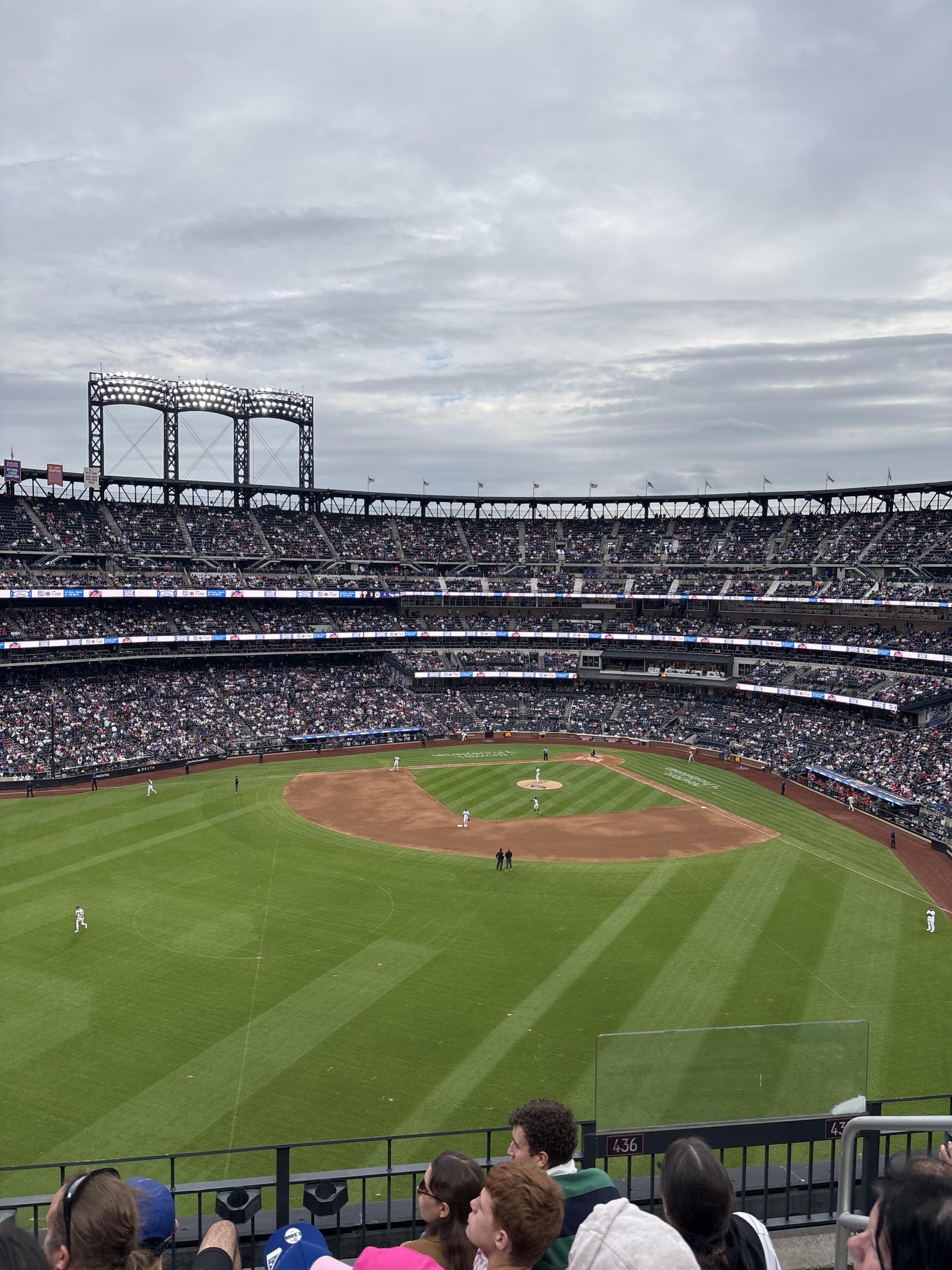 Real Fan View taken from Section 436 at Citi Field by Glenda M