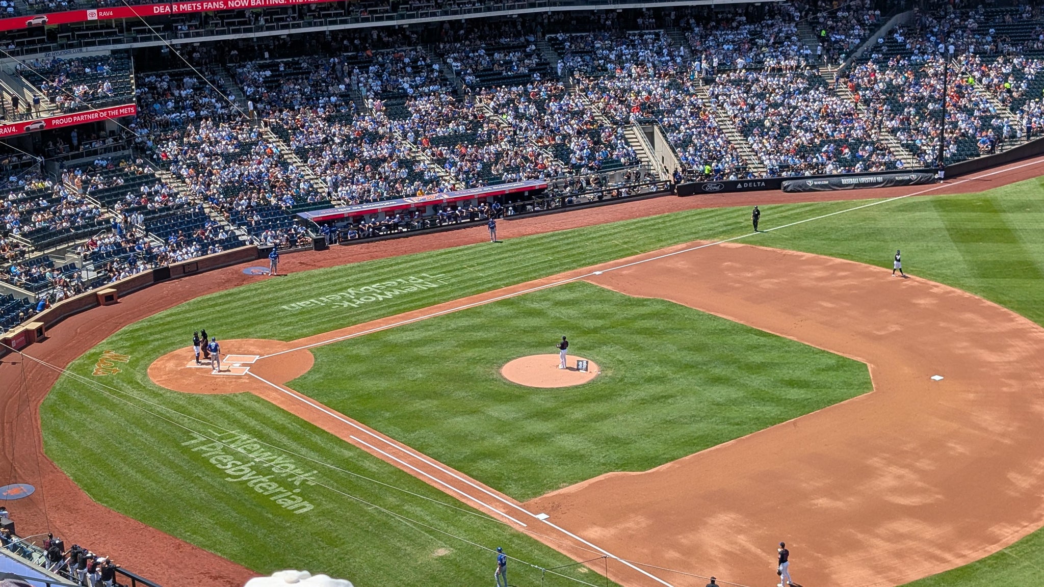 Vue réelle des fans prise de la Section 503 au site Citi Field par Harry C