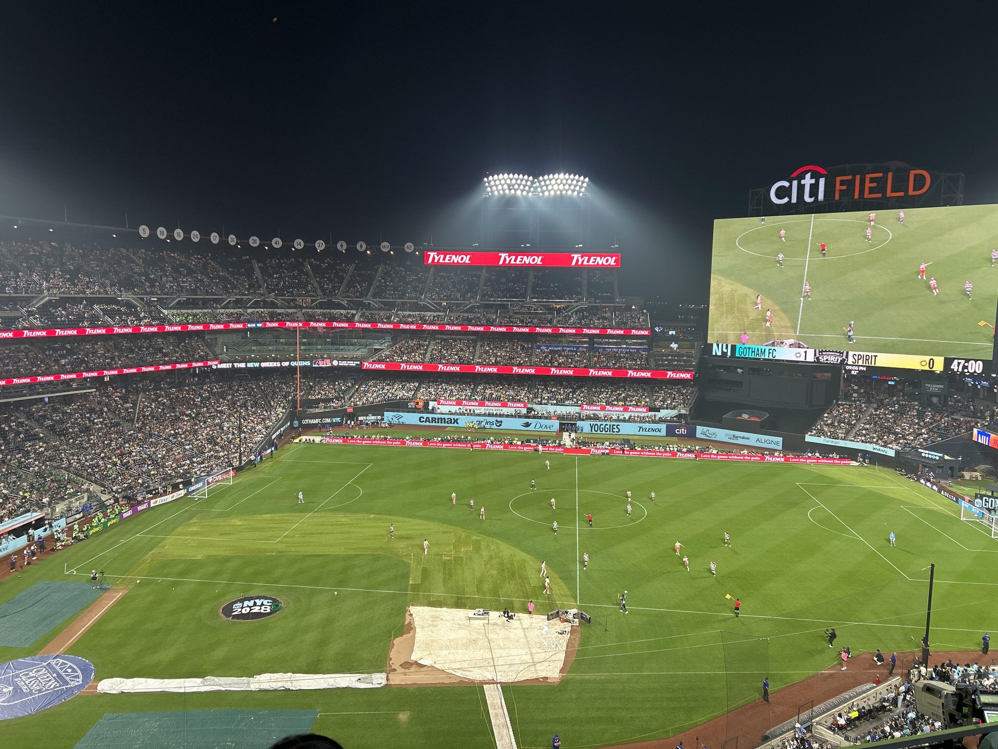 Vue réelle des fans prise de la Section 507 au site Citi Field par Jeffrey B