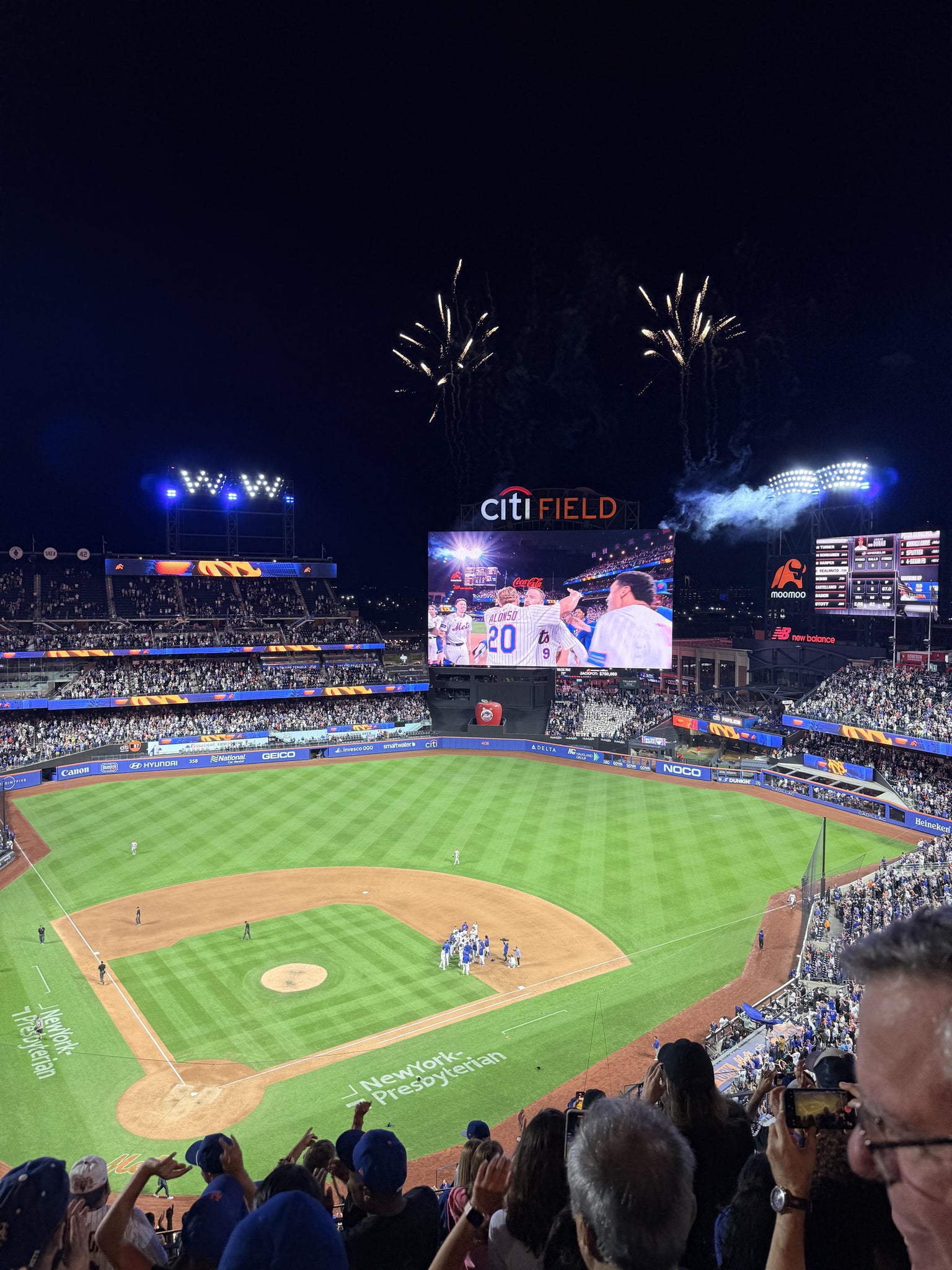 Real Fan View taken from Section 511 at Citi Field by Anthony G