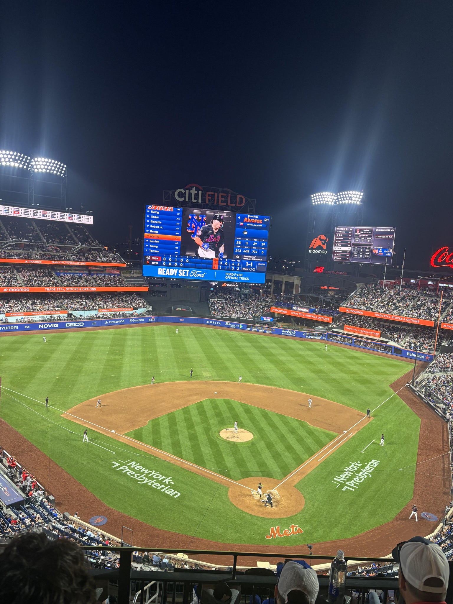 Real Fan View taken from Section 516 at Citi Field by Natsuko I