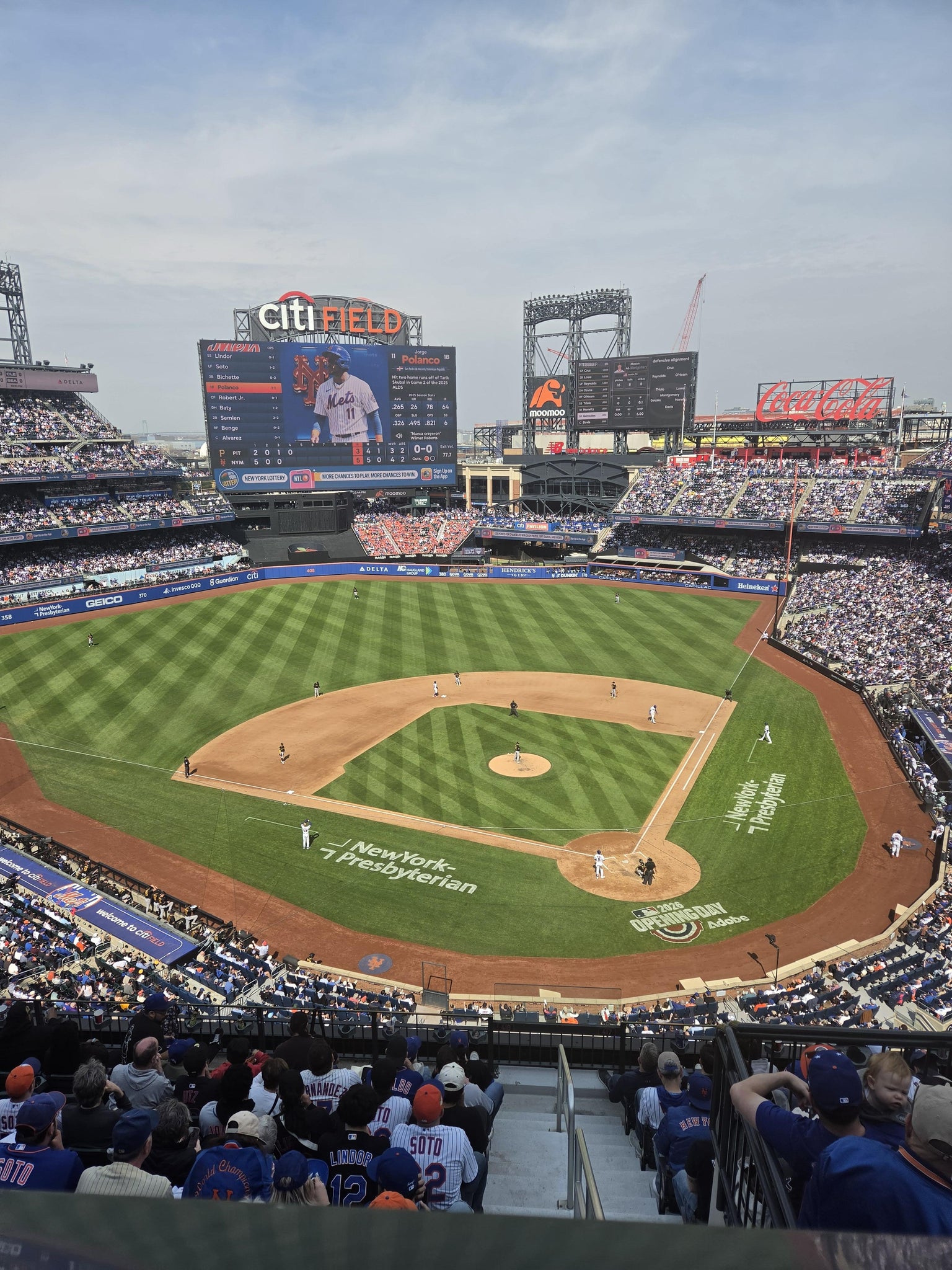 Real Fan View taken from Section 517 at Citi Field by Susan D