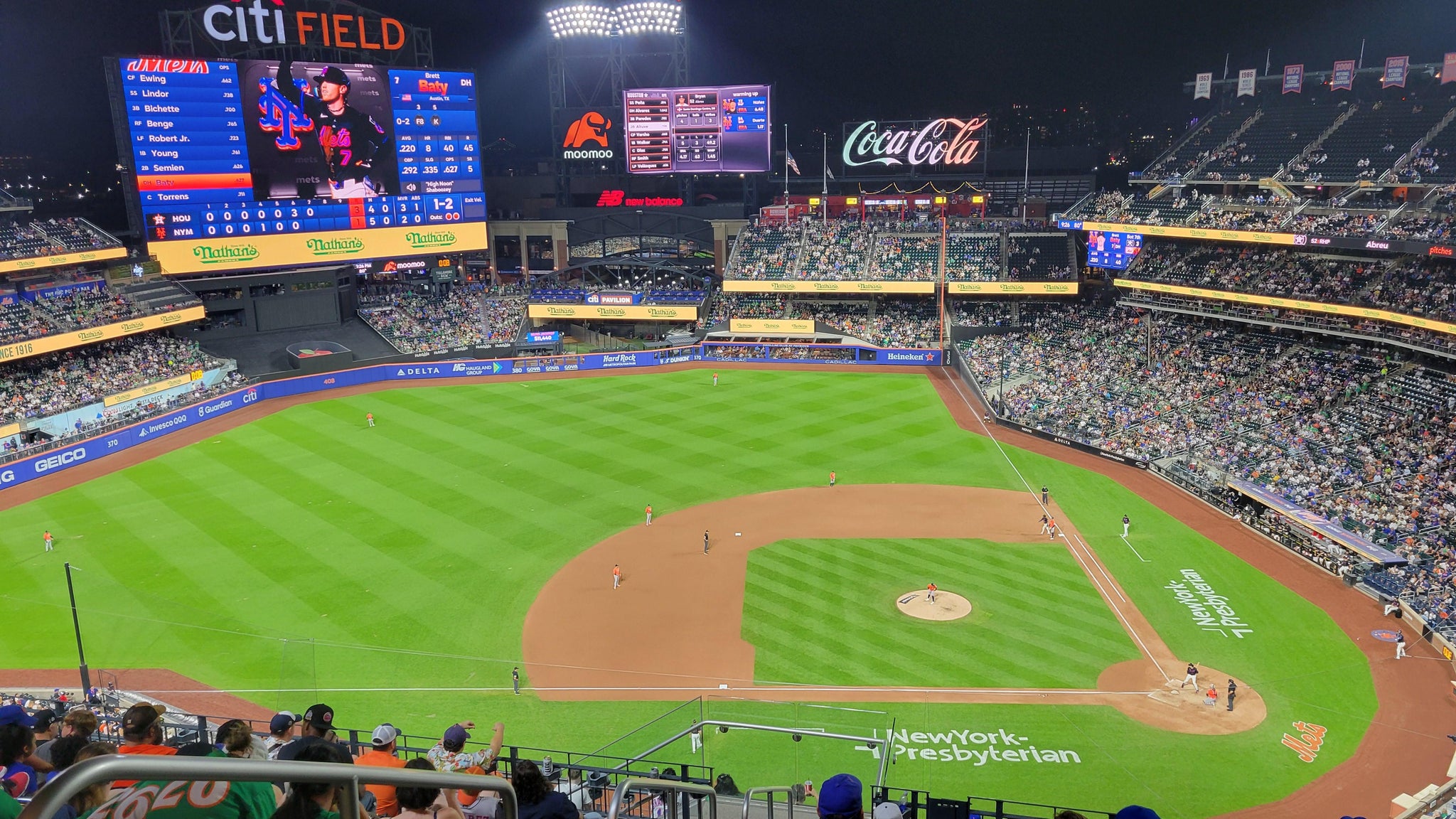 Real Fan View taken from Section 520 at Citi Field by Kevin P